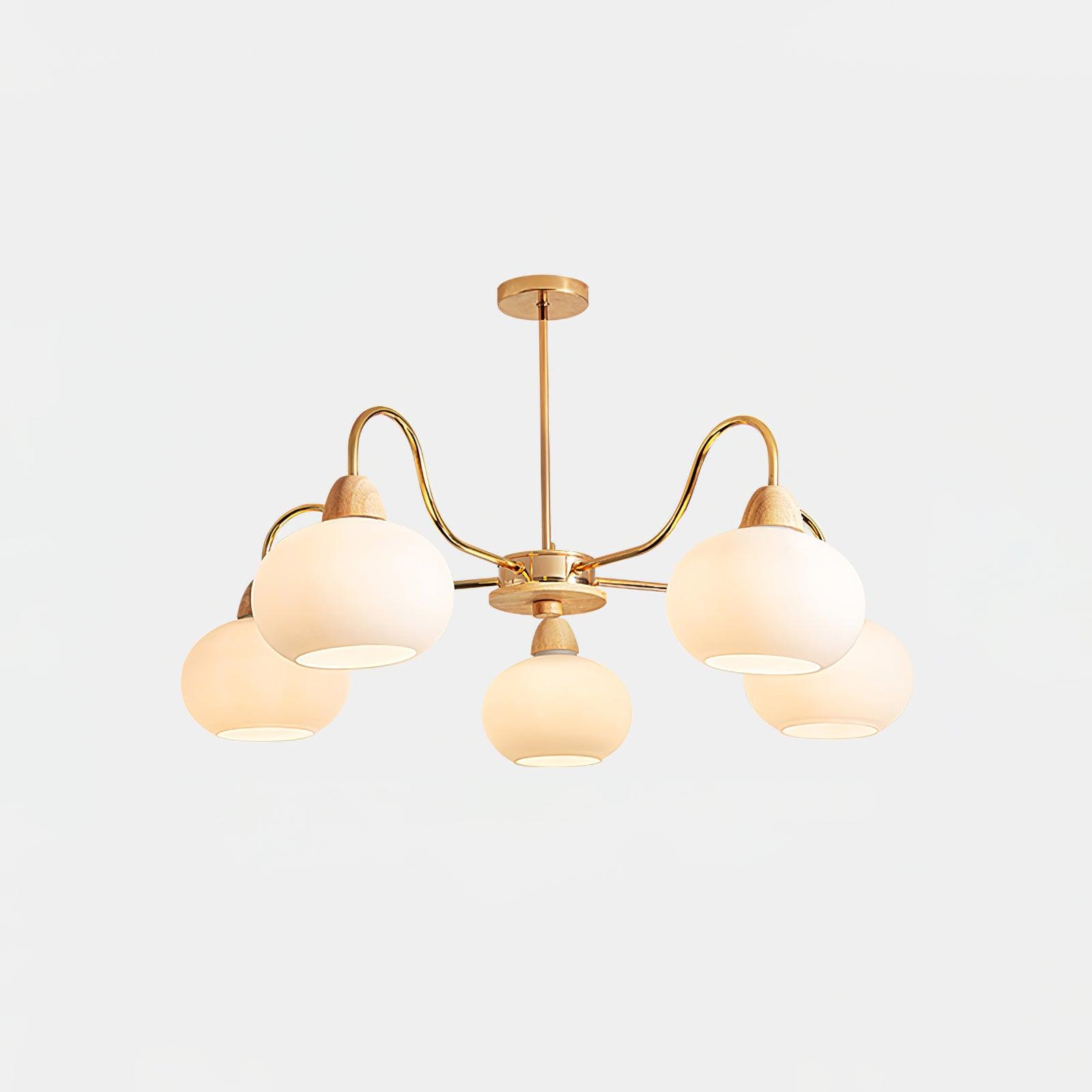 Zevena Glass Chandelier