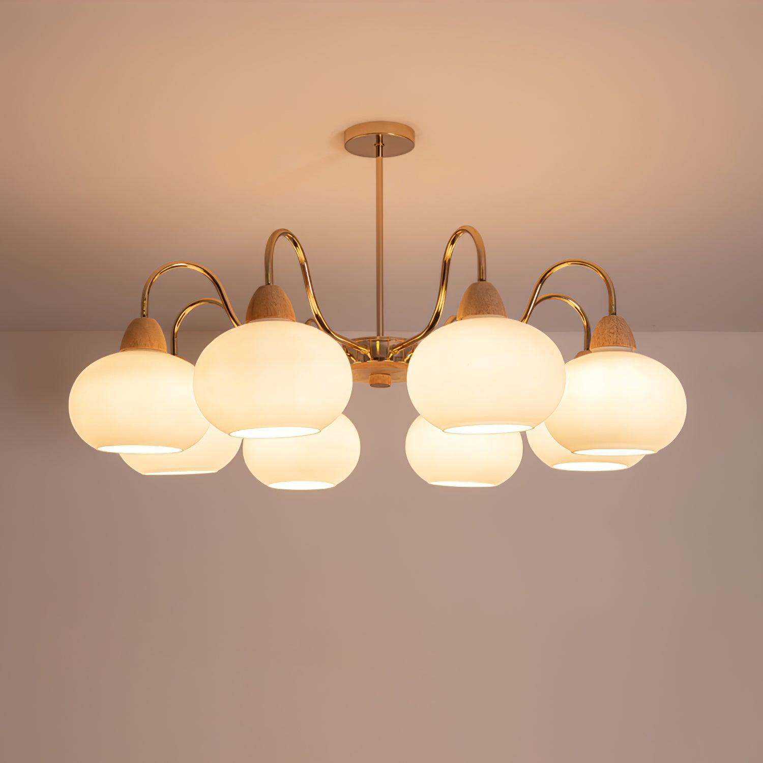Zevena Glass Chandelier