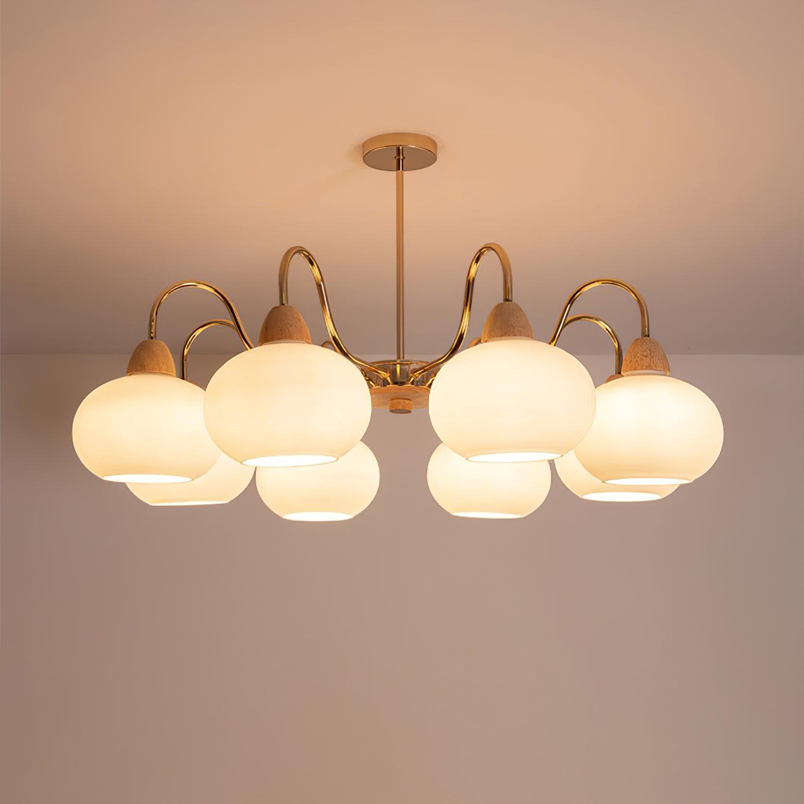 Zevena Glass Chandelier