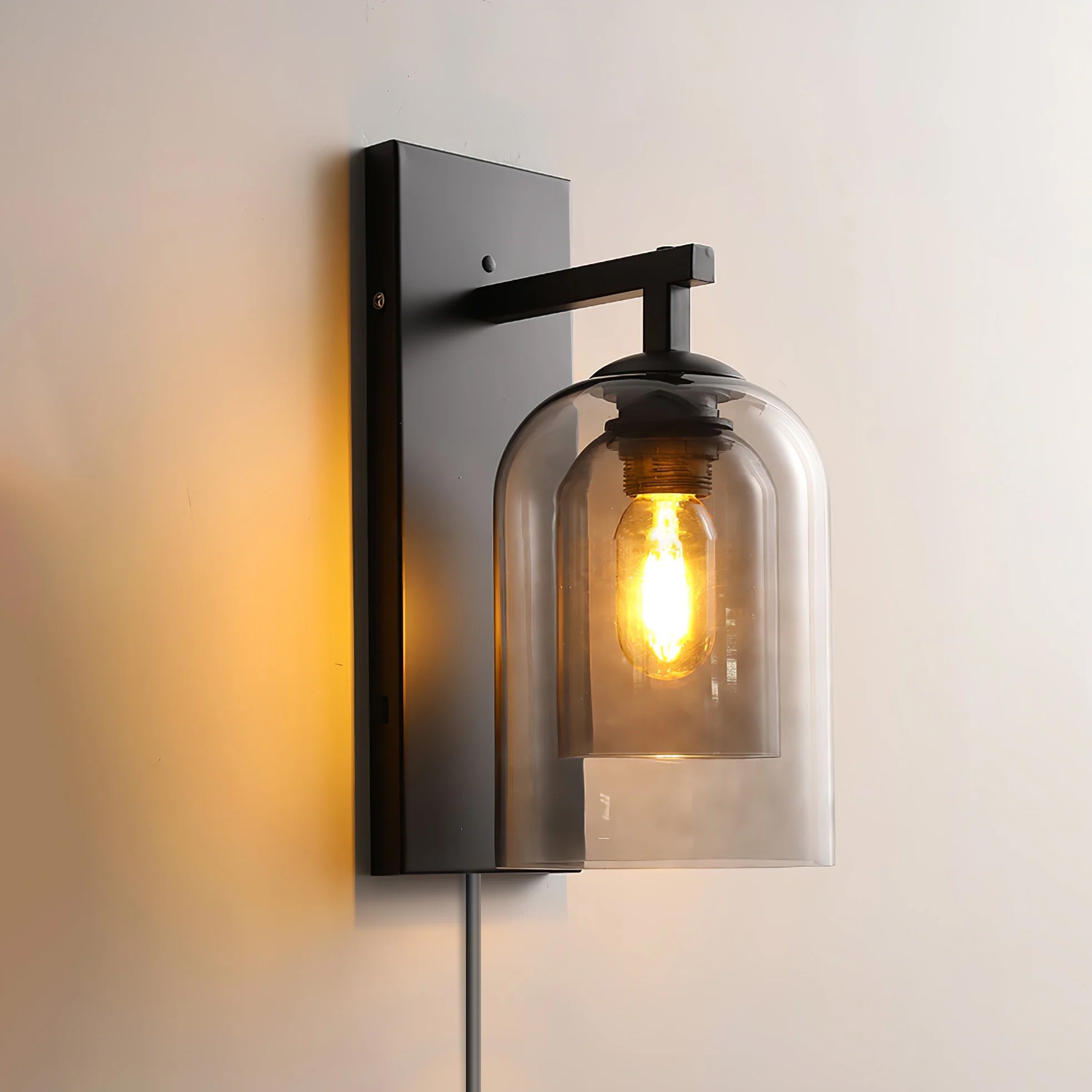 Mora Nordic Art Tubular Plug-in Glass Wall Lamp - Letslighting
