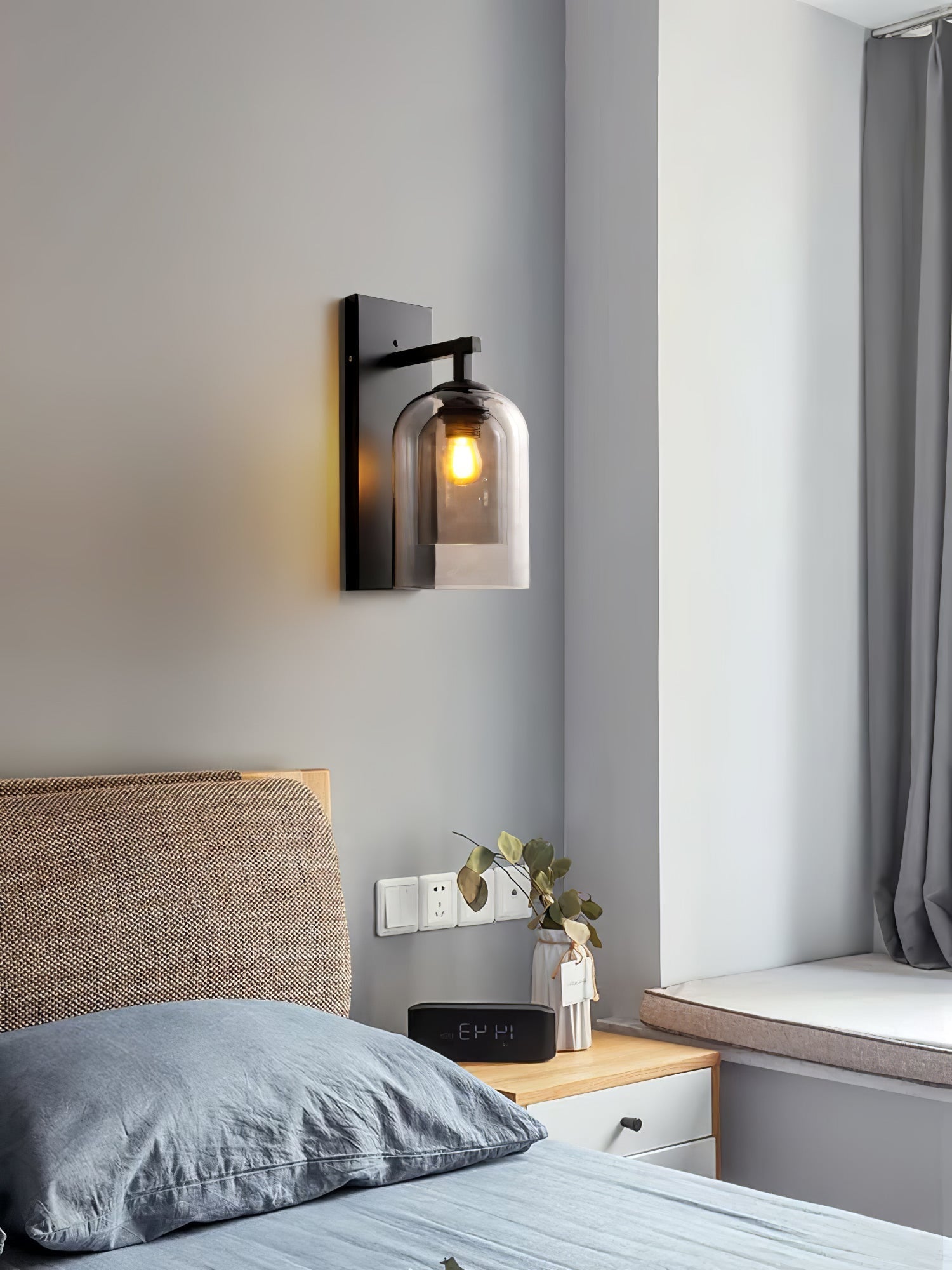 Monroe Premium Nordic Art Tubular Glass Wall Lamp - Letslighting