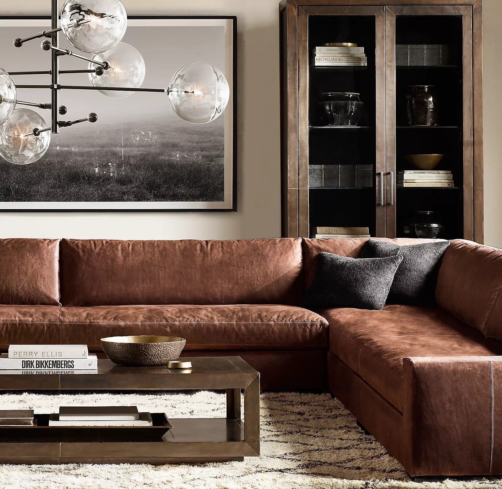 Orbit Contemporary Glass Chandelier - Letslighting