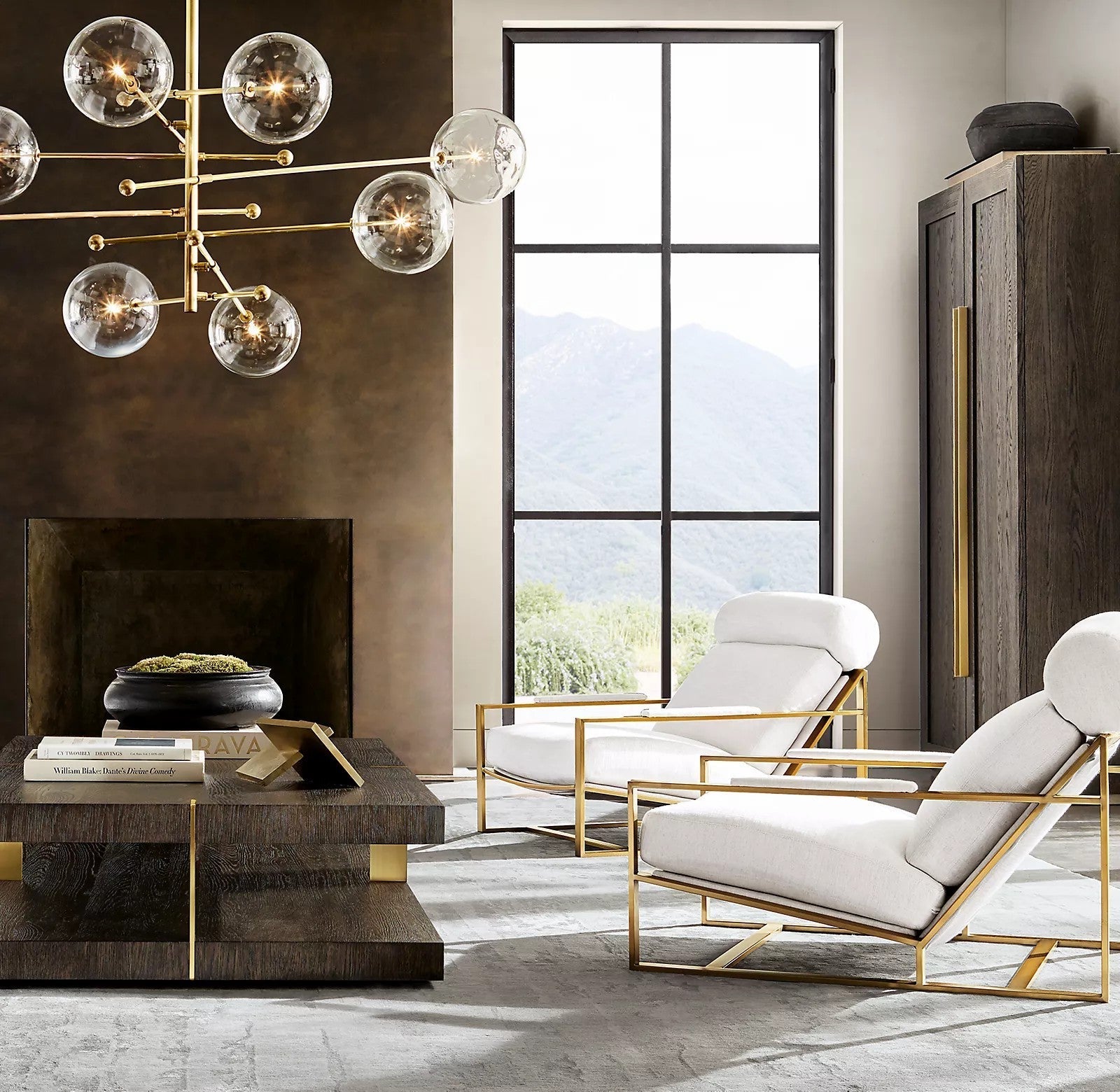 Orbit Contemporary Glass Chandelier - Letslighting