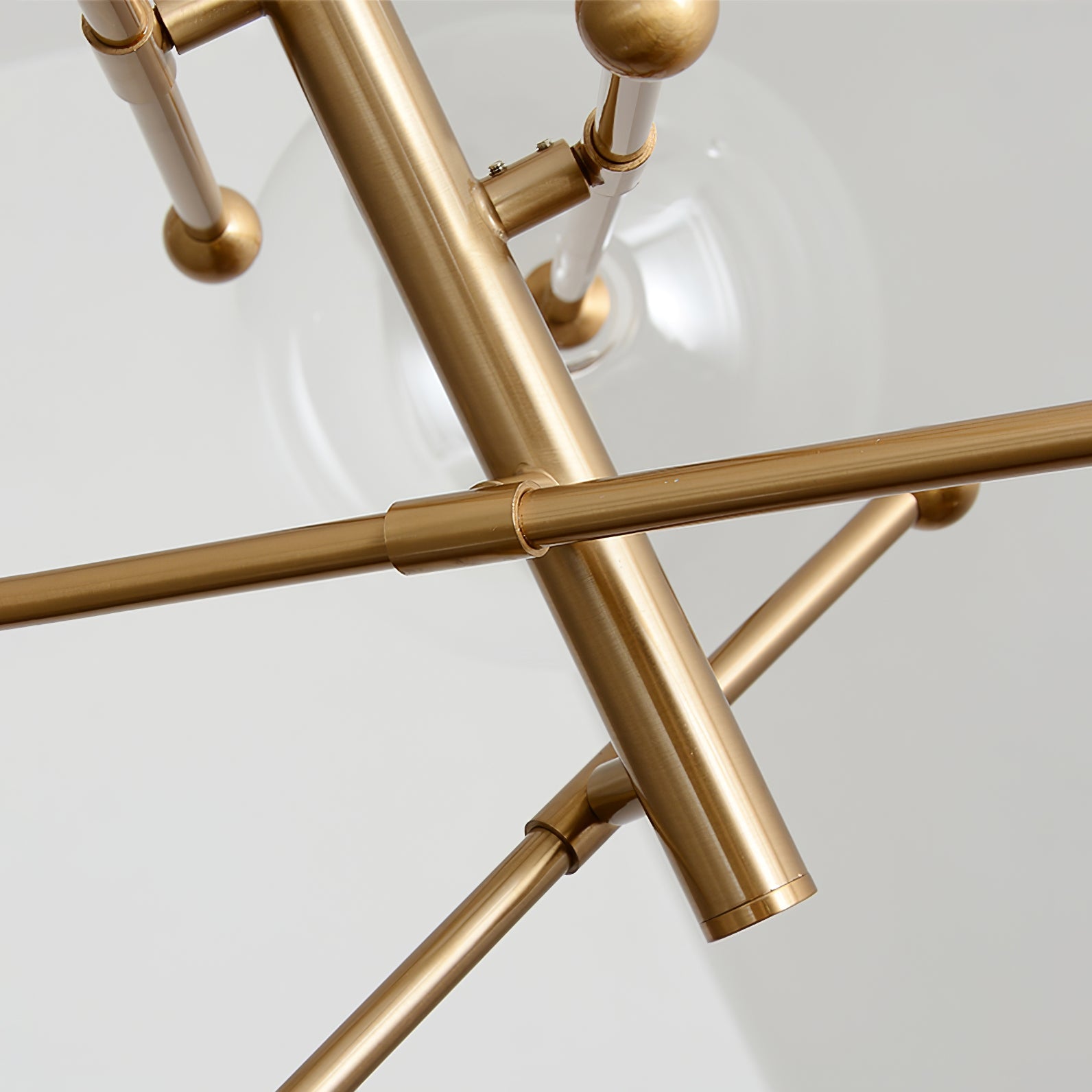 Orbit Contemporary Glass Chandelier - Letslighting