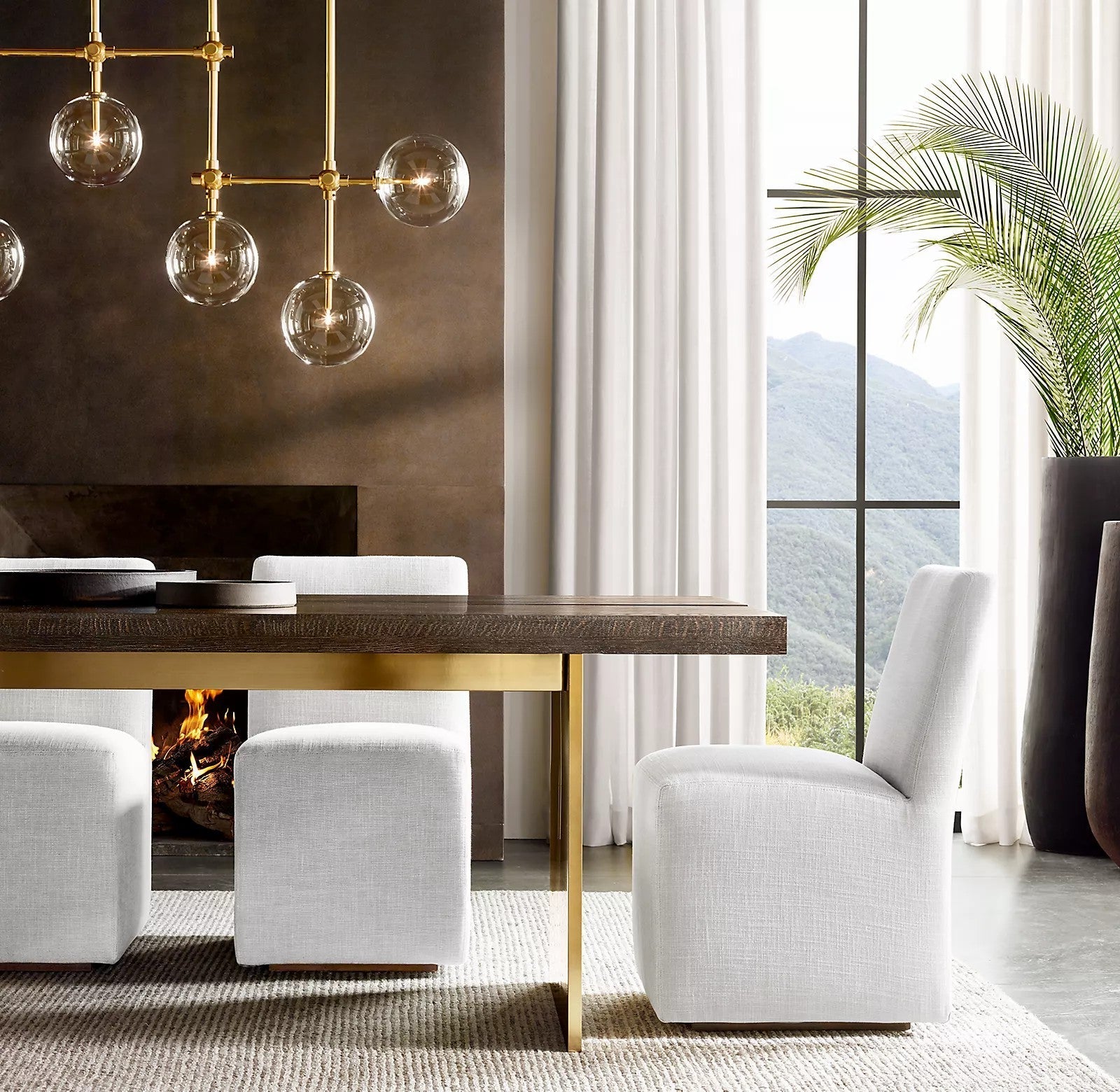 Orbit Contemporary Glass Chandelier - Letslighting