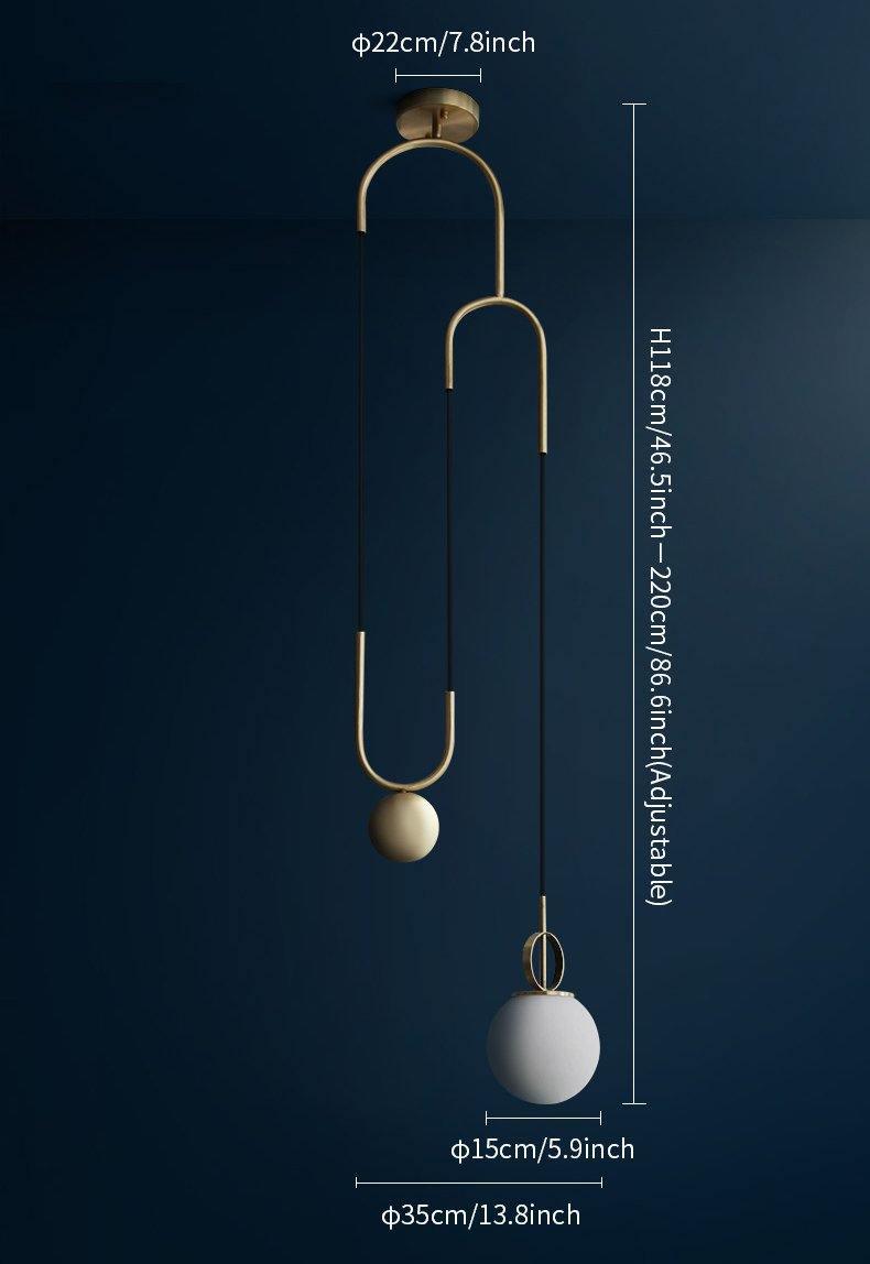 Zara Modern Pendant Light - Letslighting