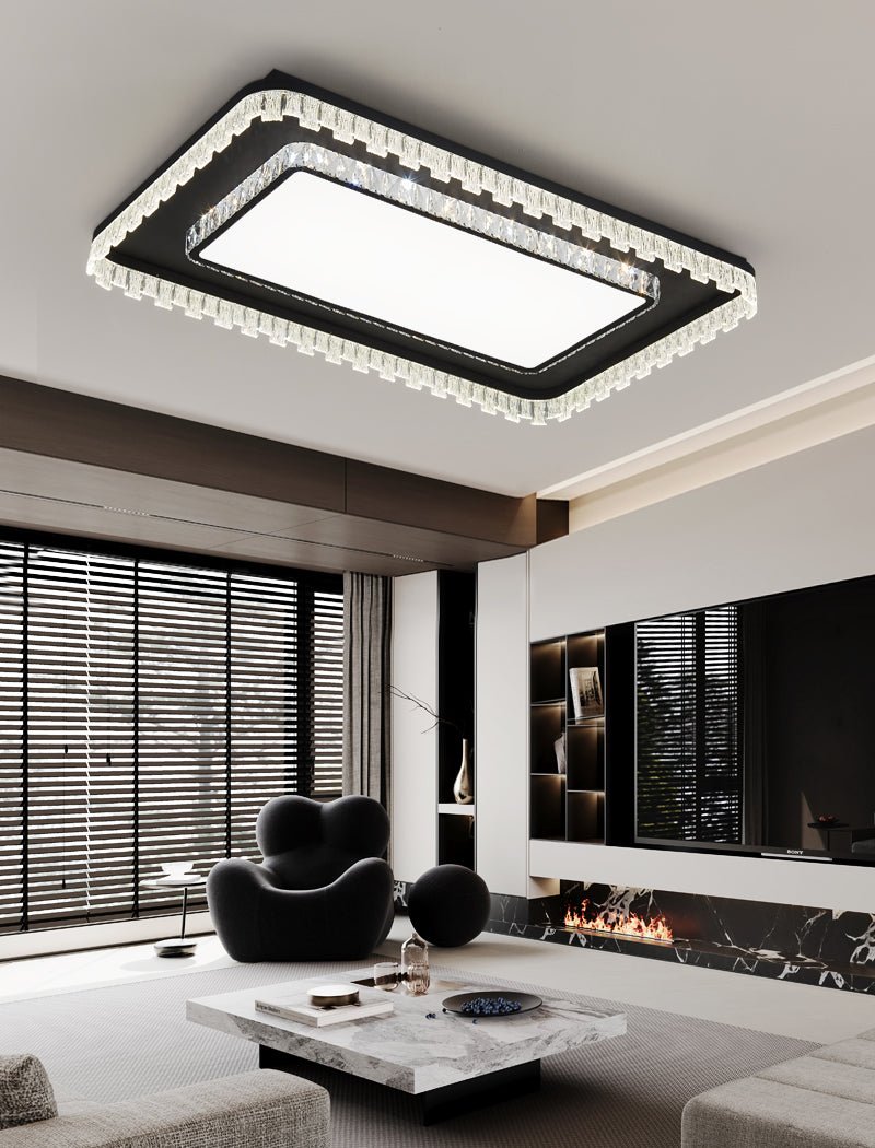 Nythee Modern Minimalist Luxury Crystal Ceiling Light - Letslighting