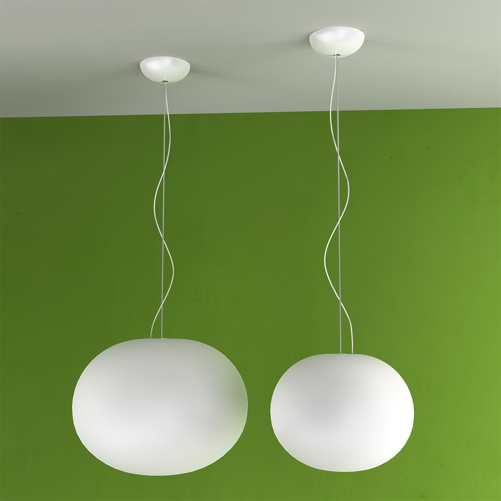 Opivio White Globe Pendant Light - Letslighting