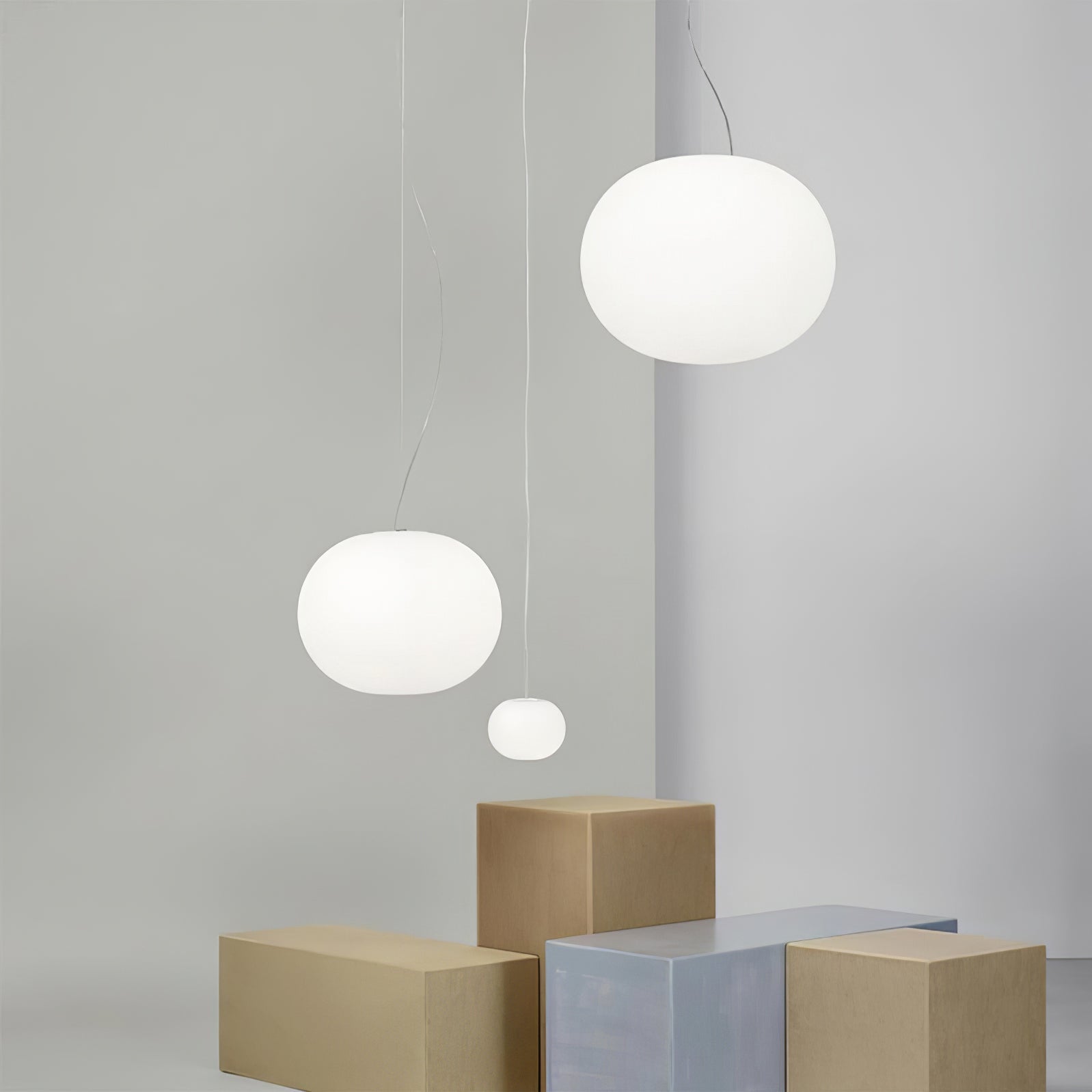 Orba Contemporary Glass Pendant Lamp - Letslighting