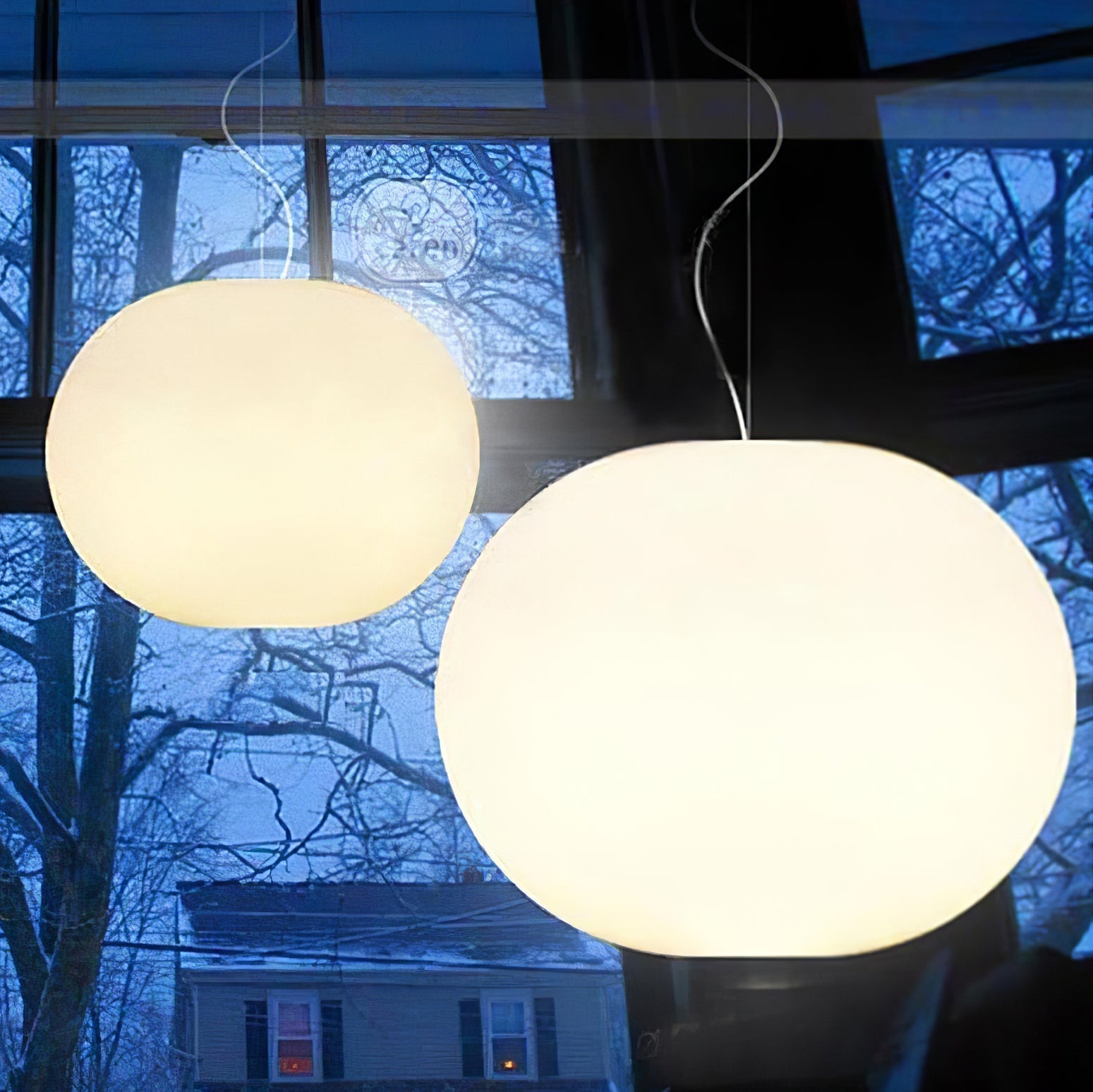 Orba Contemporary Glass Pendant Lamp - Letslighting