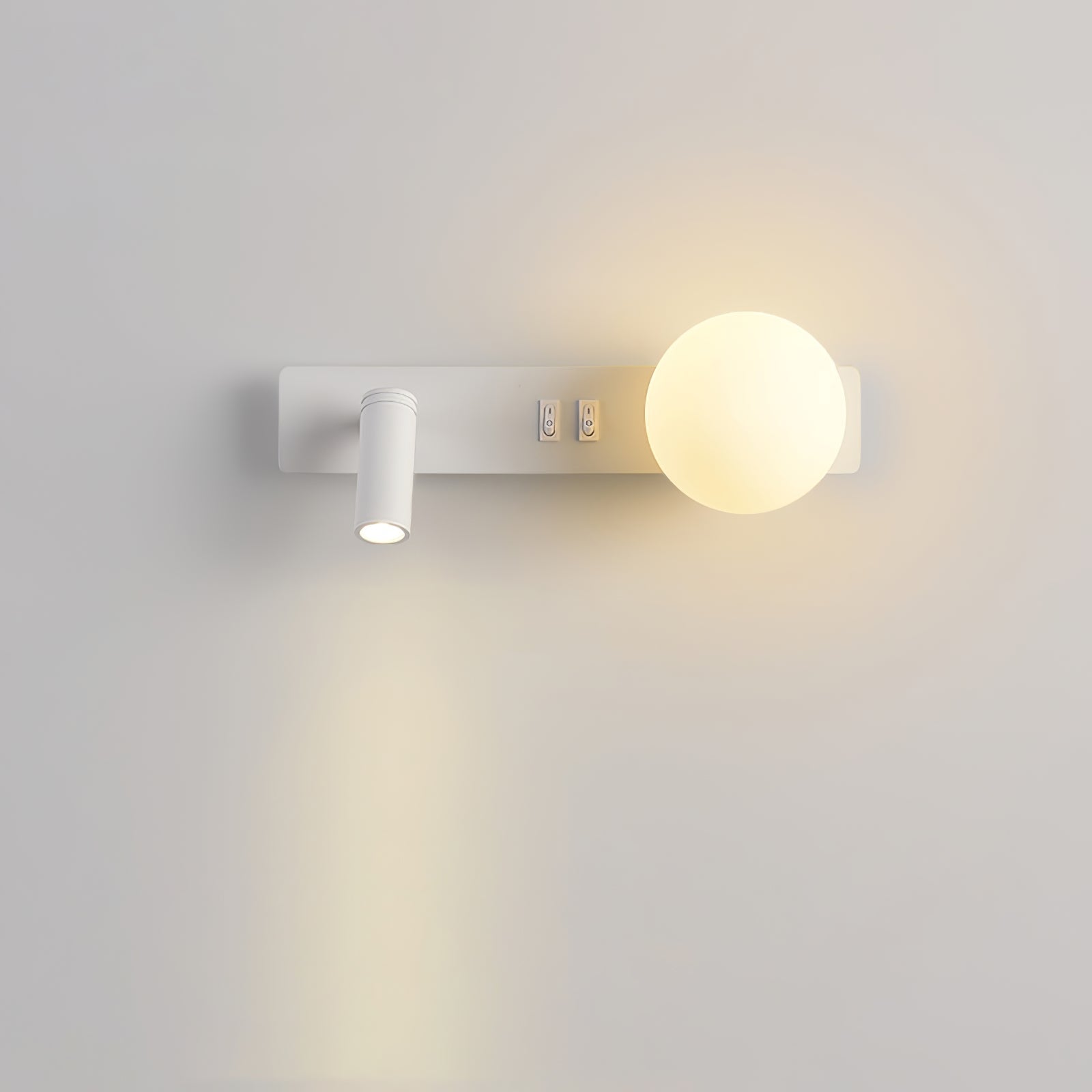 Alraeion Modern Minimalist Slim Glass Wall lamp - Letslighting