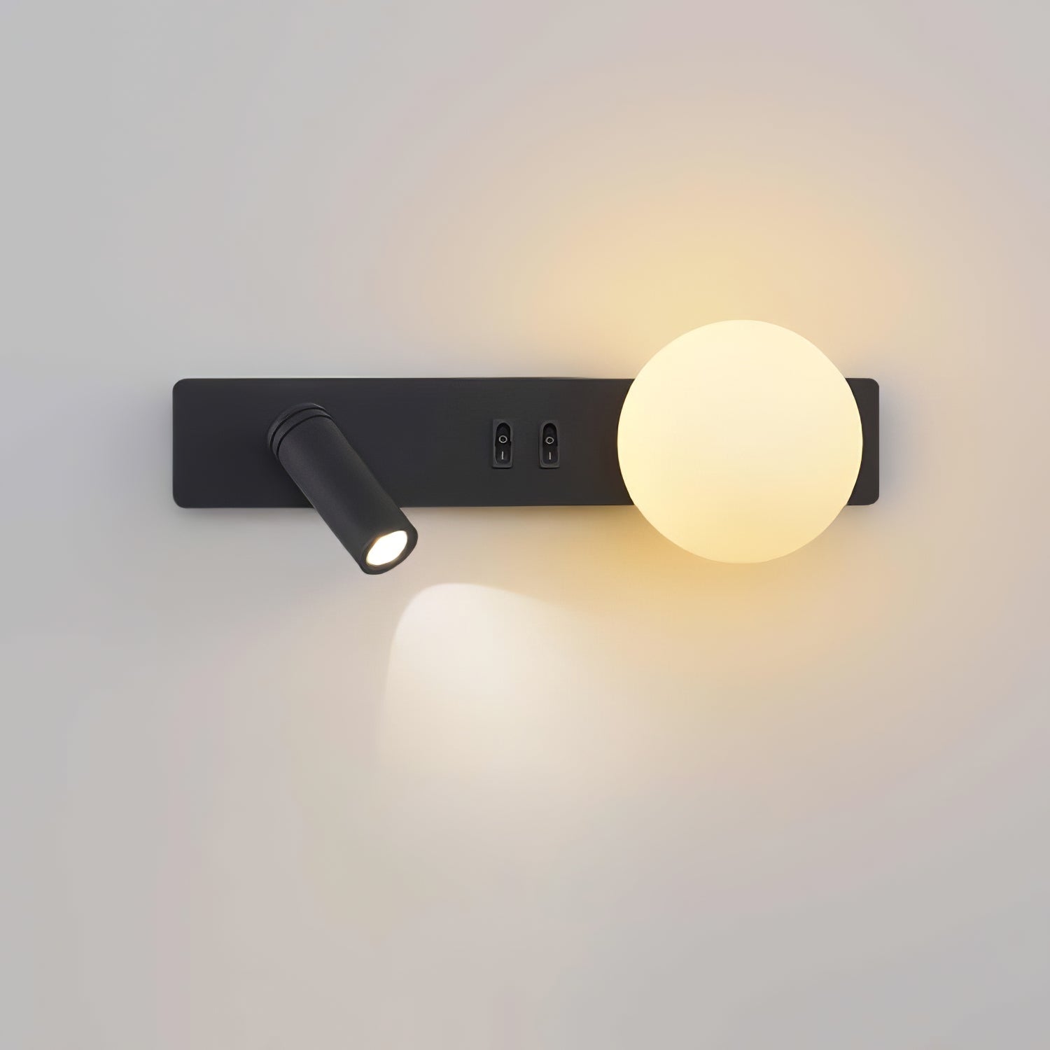 Alraeion Modern Minimalist Slim Glass Wall lamp - Letslighting