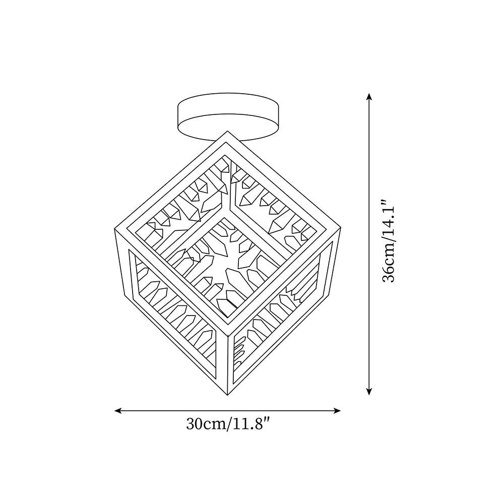 Kristy Gold Ceiling Light - Letslighting