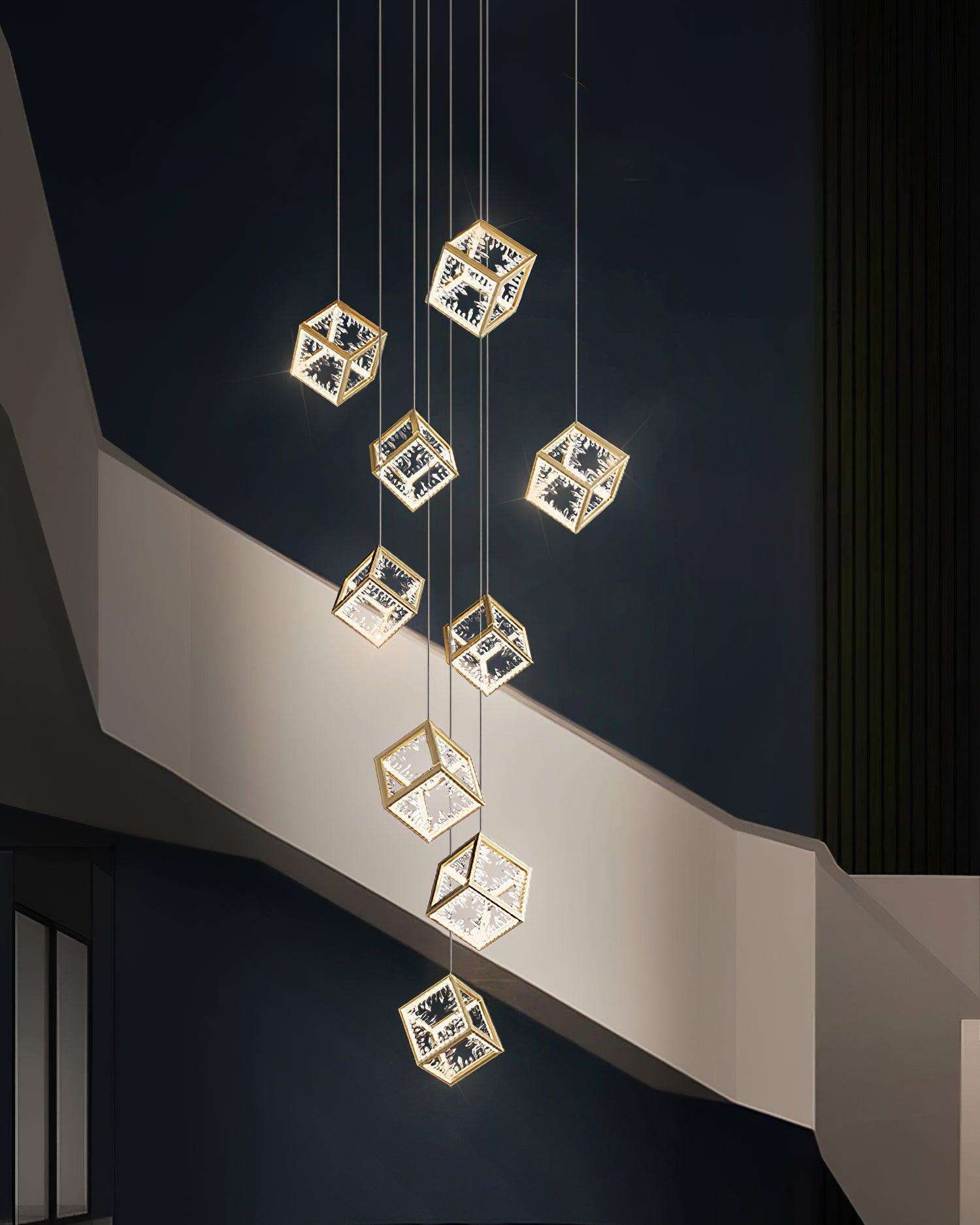 Kristy Gold Chandelier Mulit-Head - Letslighting