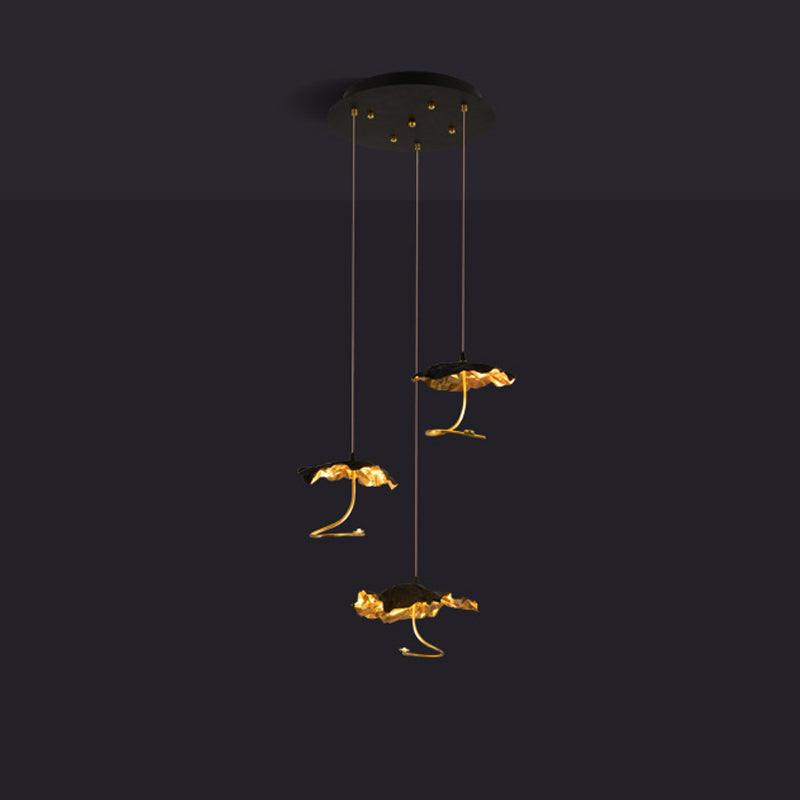 Aureate Cloud Brass Cluster Chandelier - Letslighting