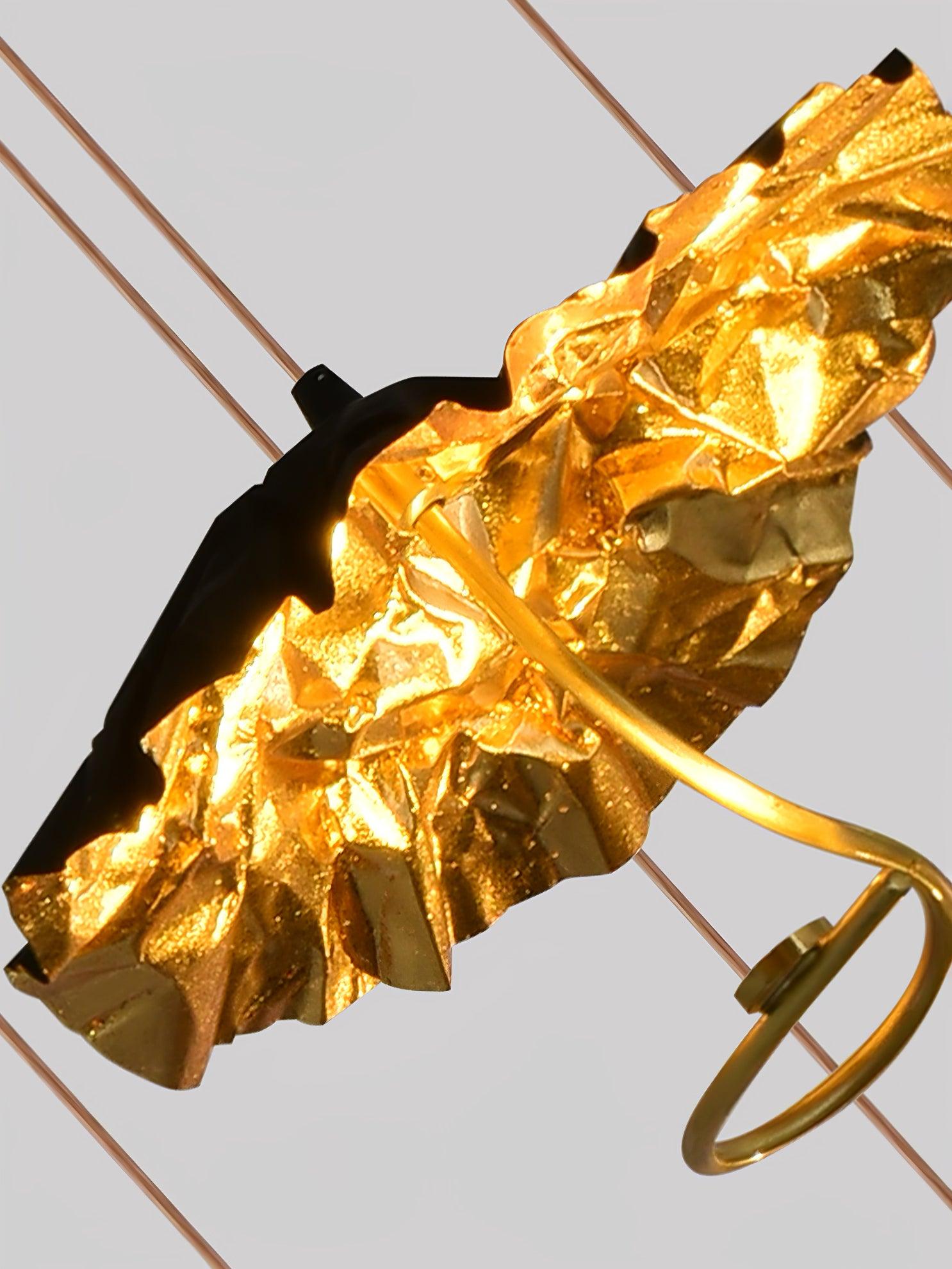 Aureate Cloud Brass Cluster Chandelier - Letslighting
