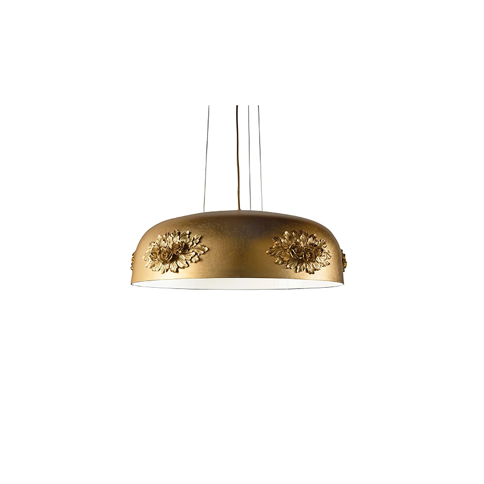Zesolila Traditional Art Gold Pendant Light - Letslighting