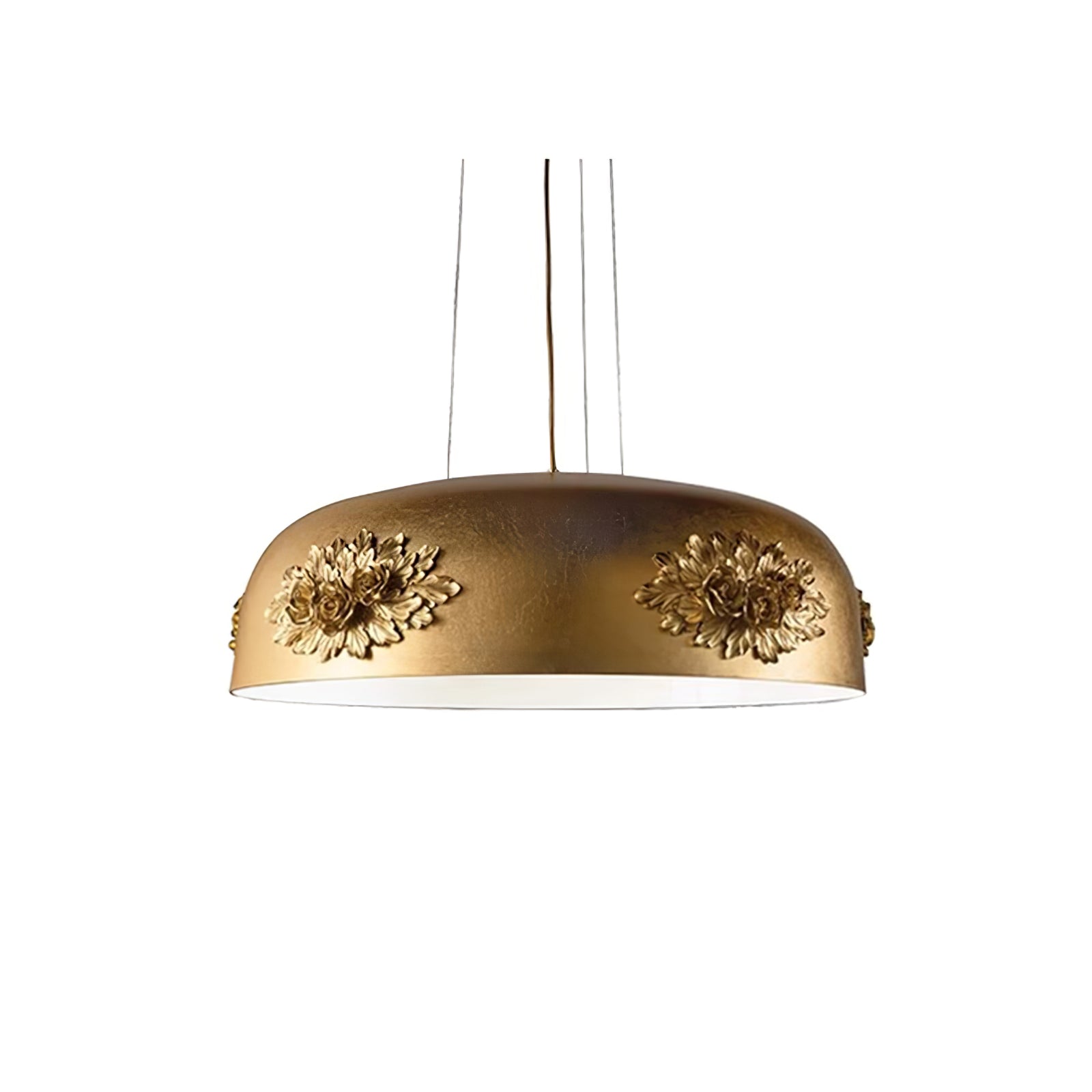 Zesolila Traditional Art Gold Pendant Light - Letslighting
