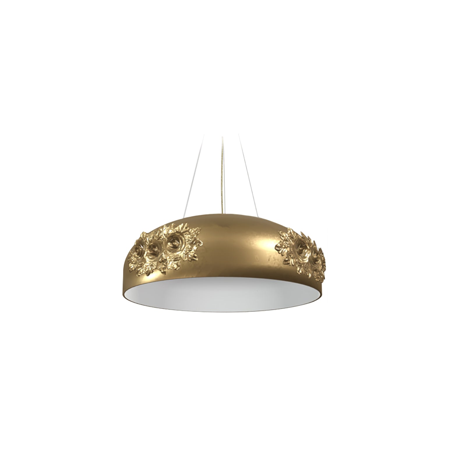 Zesolila Traditional Art Gold Pendant Light - Letslighting