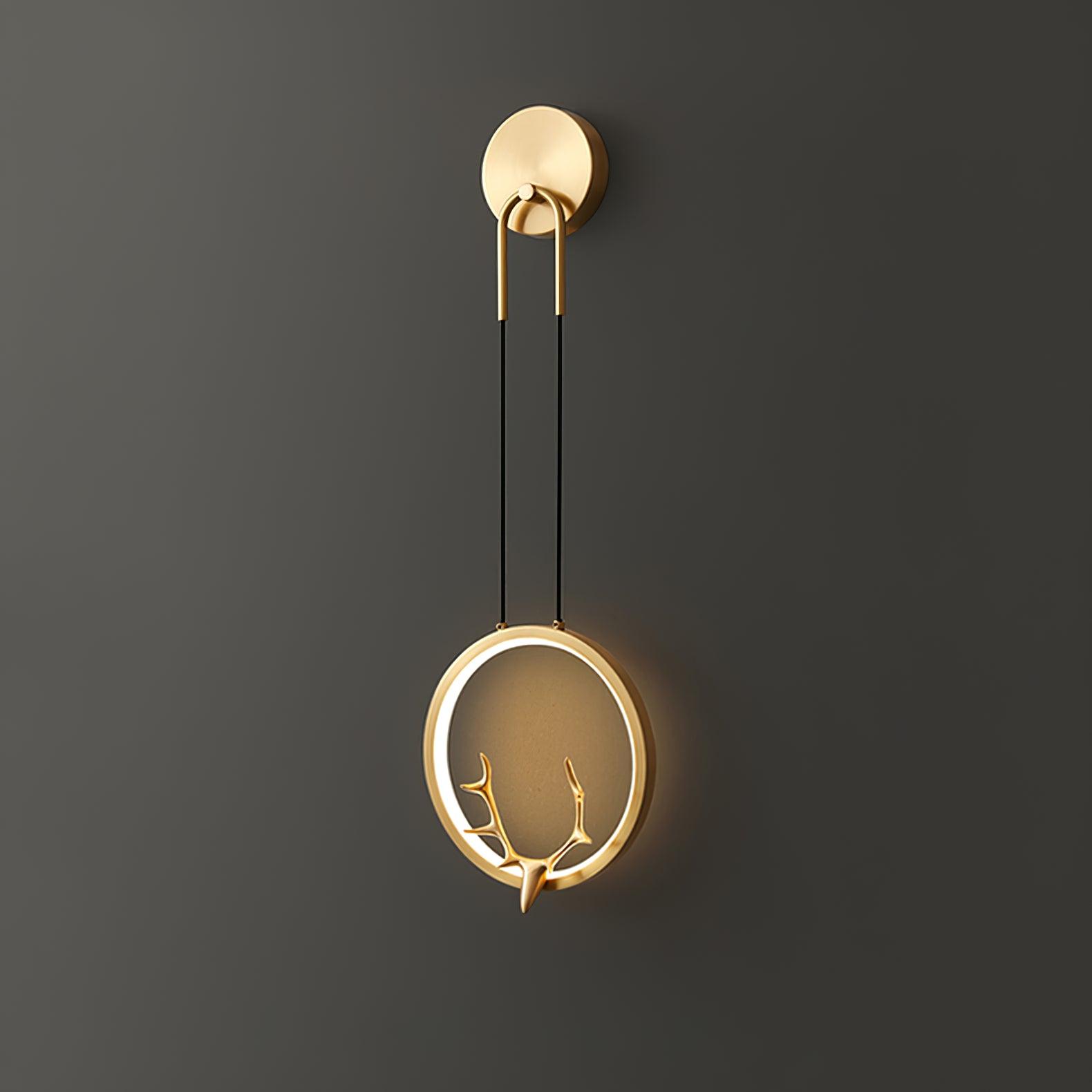 Celesta Brass Whimsical Wall Lamp - Letslighting