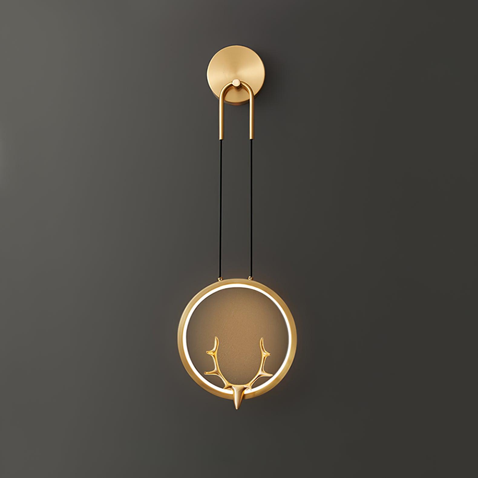 Celesta Brass Whimsical Wall Lamp - Letslighting