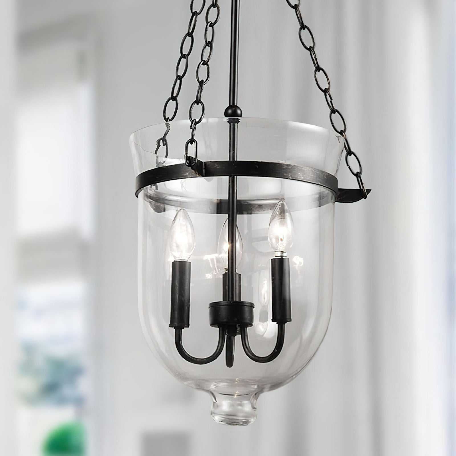 Avshaora Vintage Industrial Glass Pendant Light - Letslighting