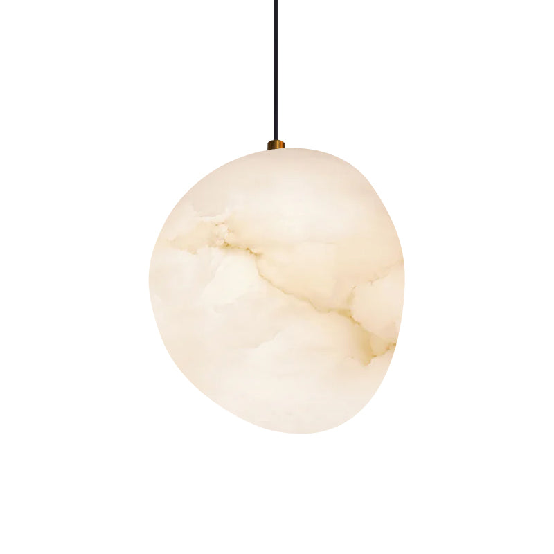 Goose Pendant Lamp Alabaster Brass Sophistication - Letslighting