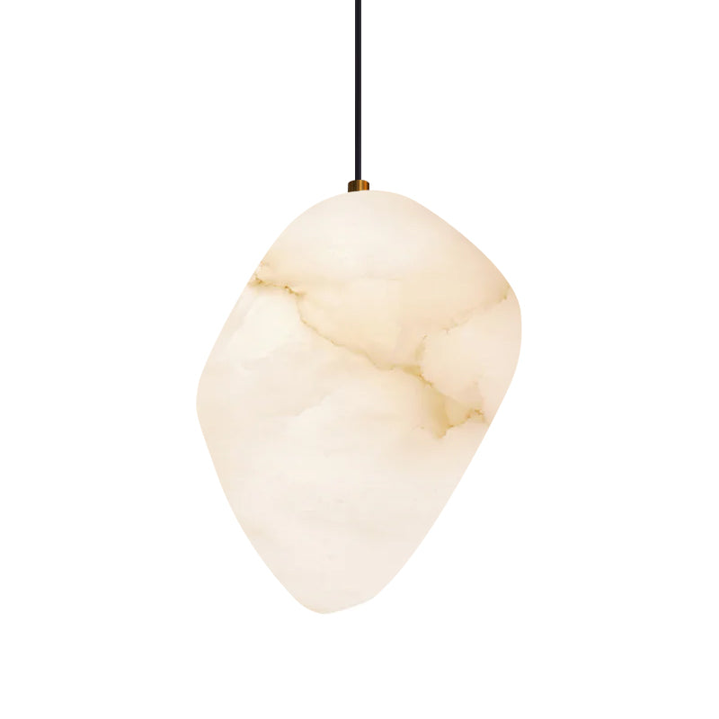 Goose Pendant Lamp Alabaster Brass Sophistication - Letslighting