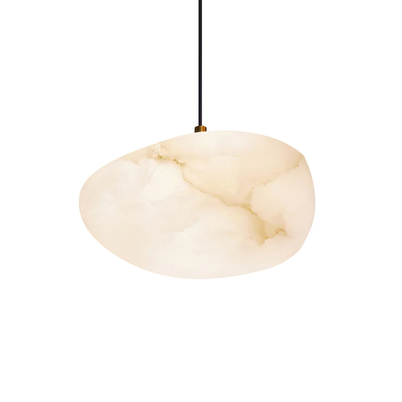 Goose Pendant Lamp Alabaster Brass Sophistication - Letslighting