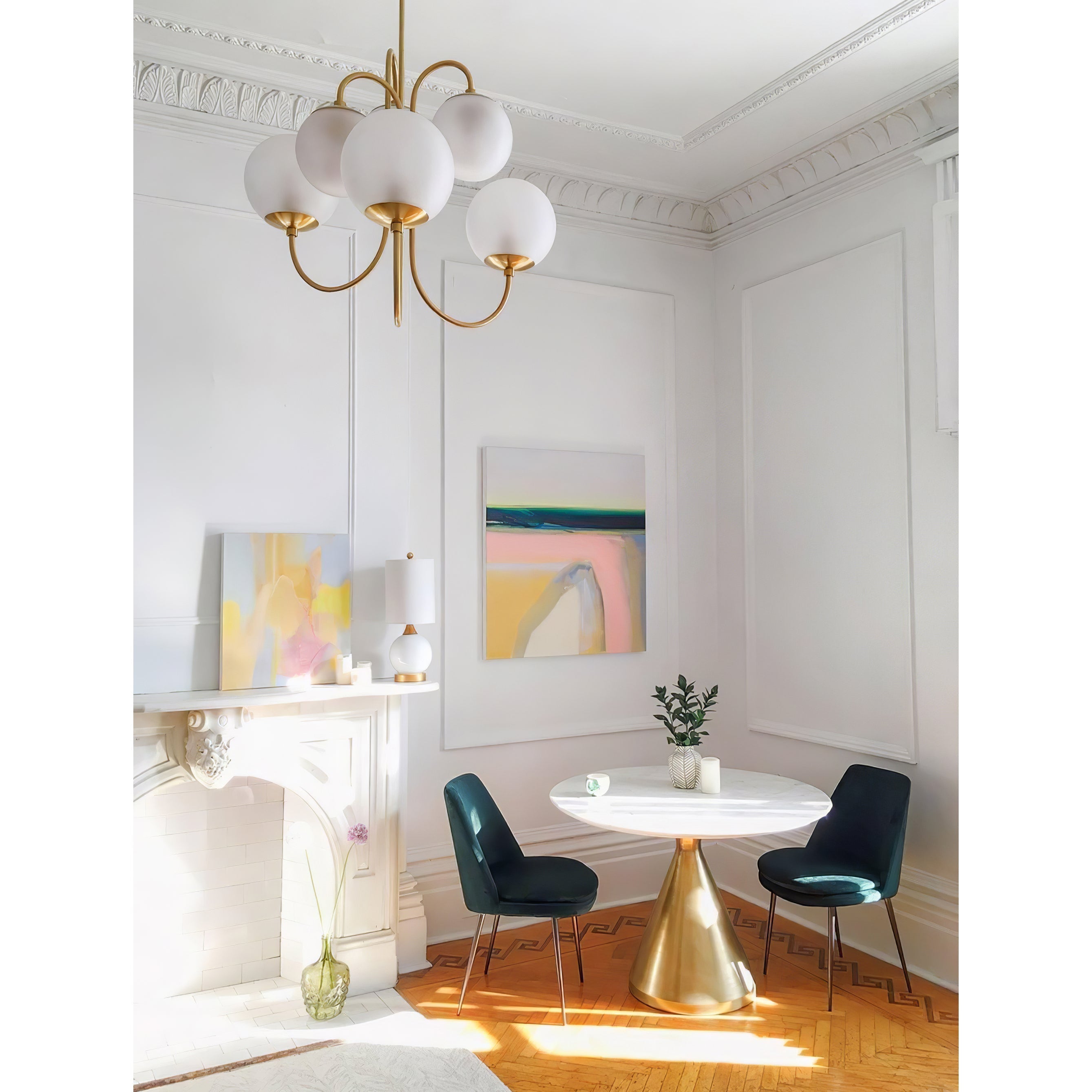 Zathaor Individual Creativity Glass Chandelier - Letslighting