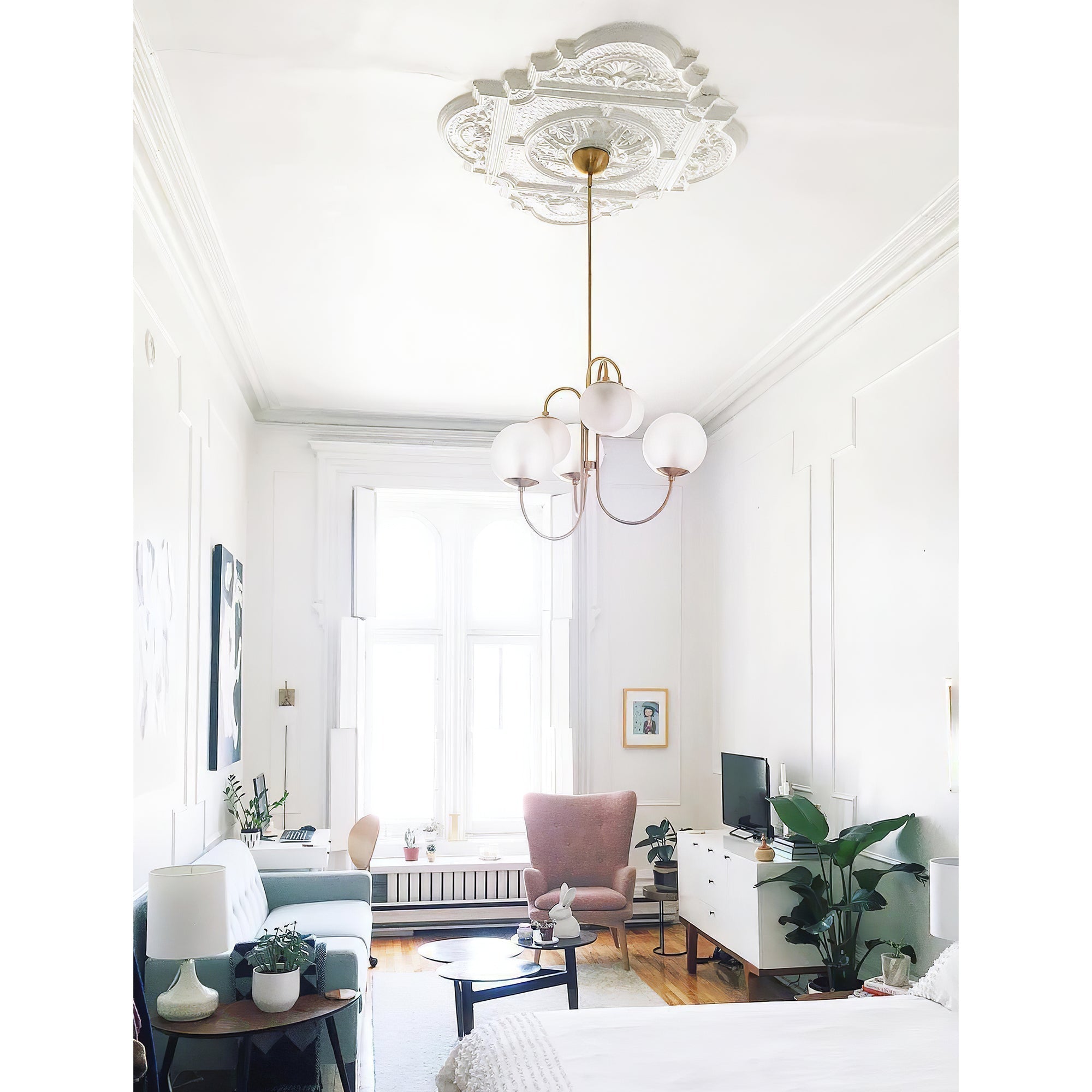 Zathaor Individual Creativity Glass Chandelier - Letslighting