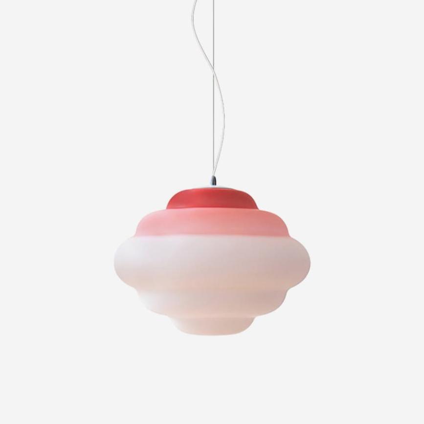Eurvenara Premium Nordic Art Cloudy Glass Pendant Lamp - Letslighting