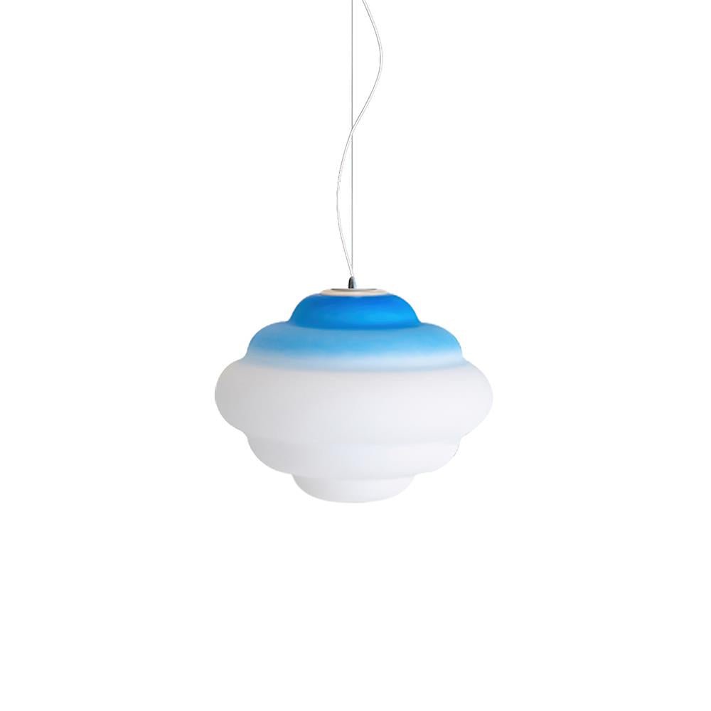 Eurvenara Premium Nordic Art Cloudy Glass Pendant Lamp - Letslighting