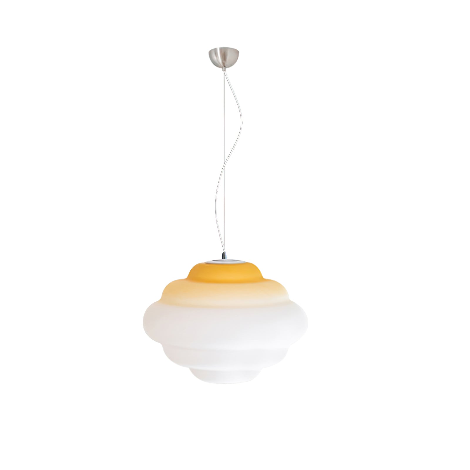 Eurvenara Premium Nordic Art Cloudy Glass Pendant Lamp - Letslighting