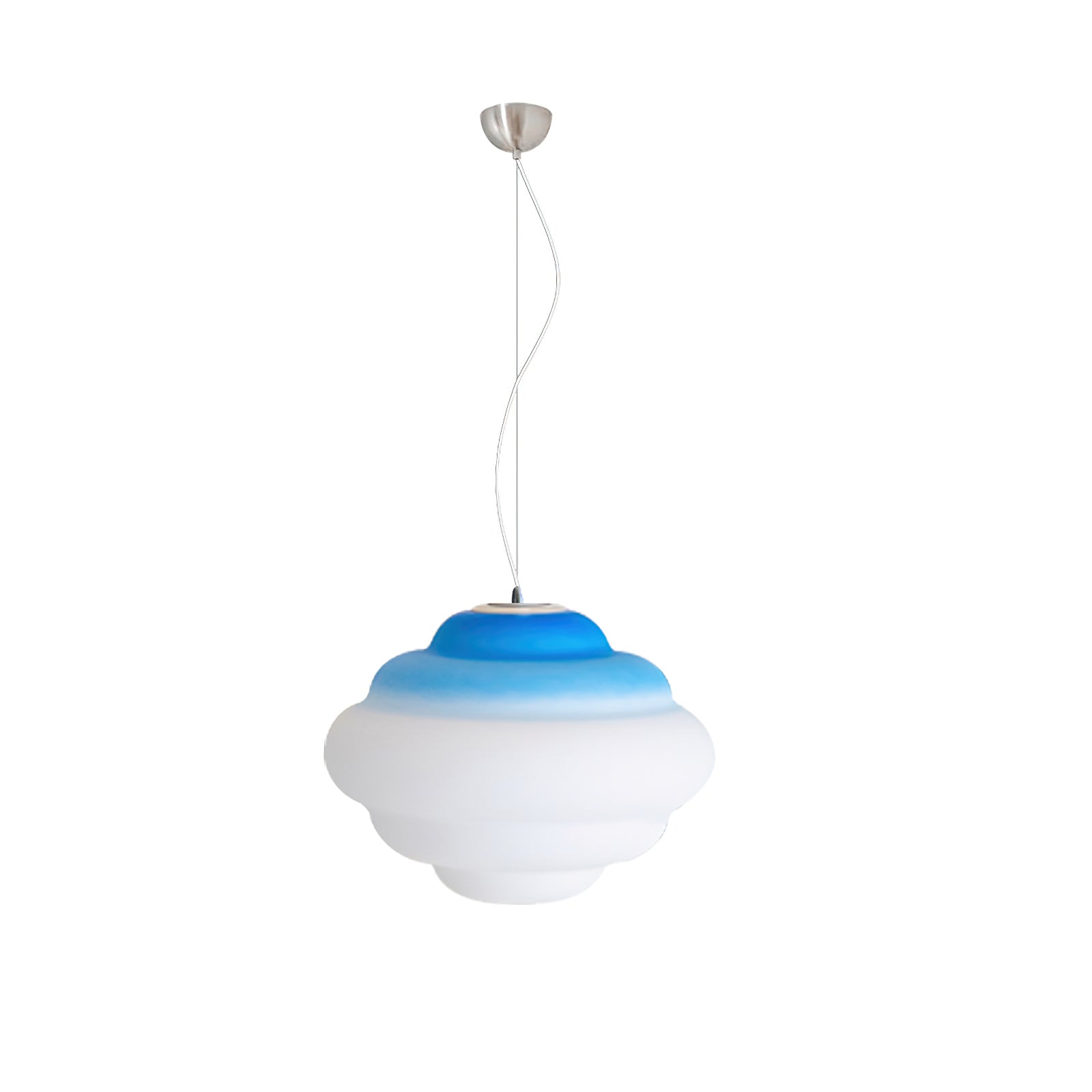 Eurvenara Premium Nordic Art Cloudy Glass Pendant Lamp - Letslighting