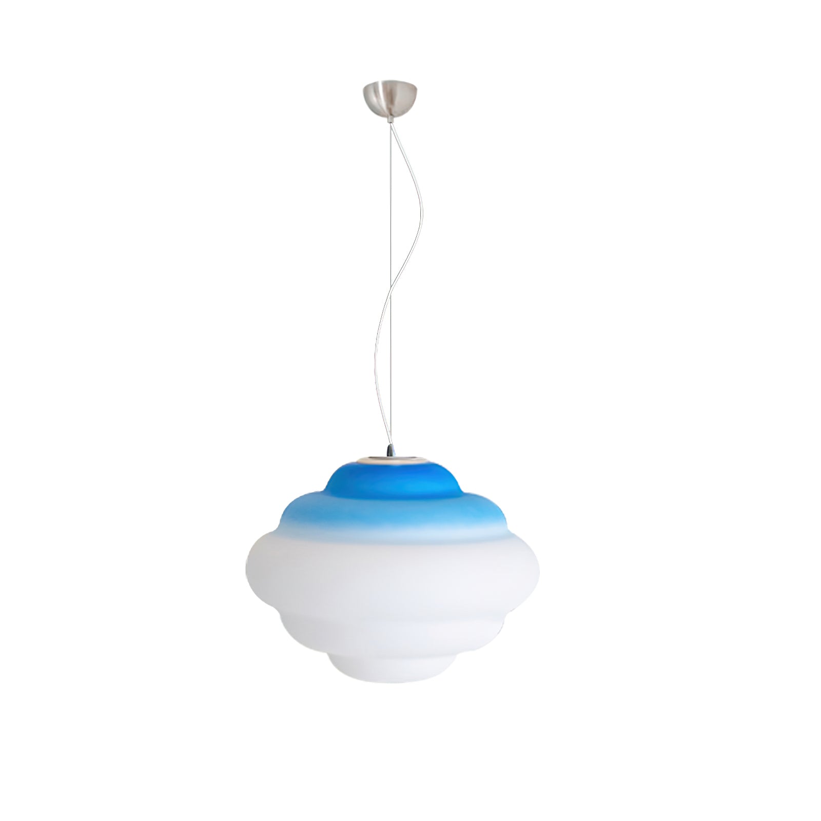 Eurvenara Premium Nordic Art Cloudy Glass Pendant Lamp - Letslighting