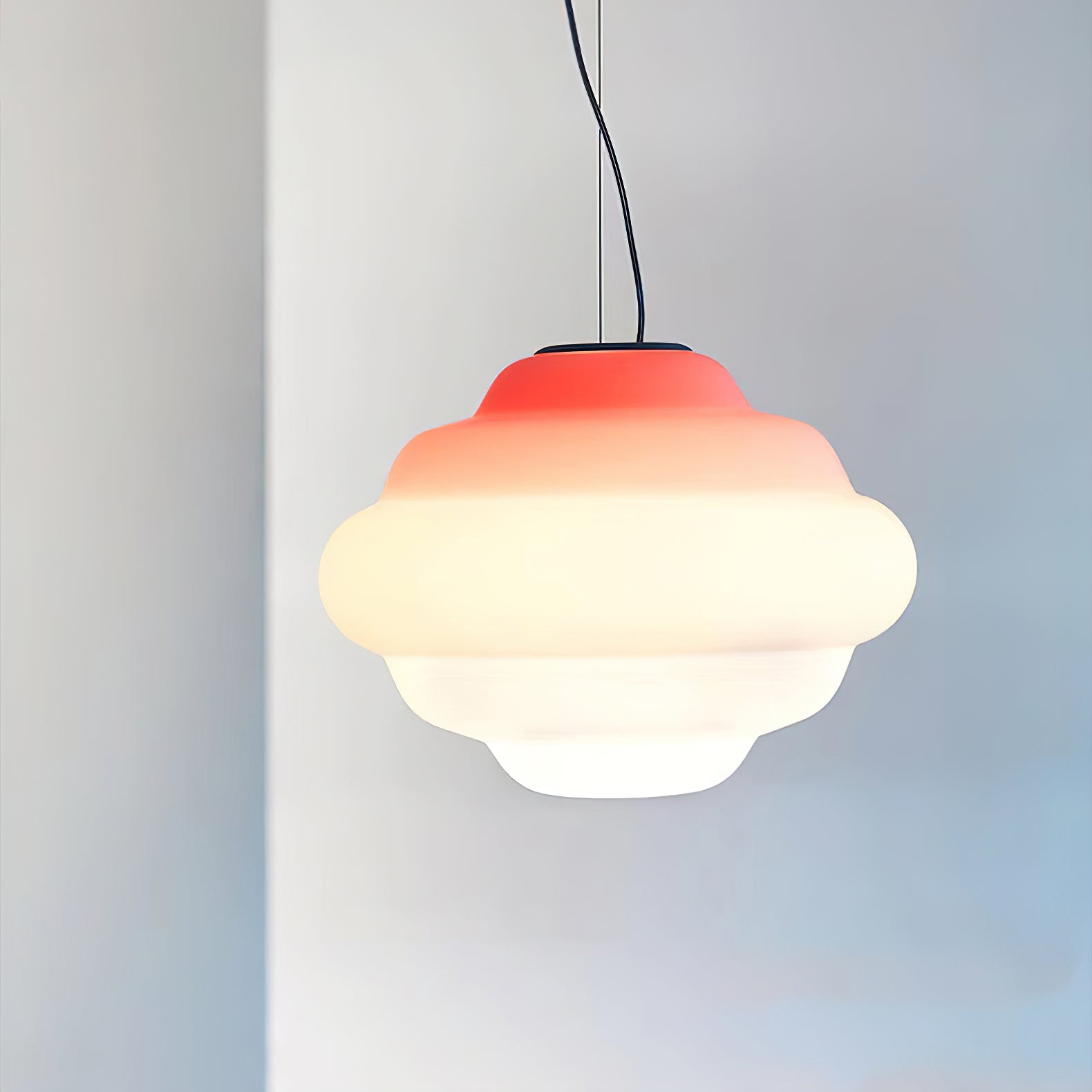 Eurvenara Premium Nordic Art Cloudy Glass Pendant Lamp - Letslighting