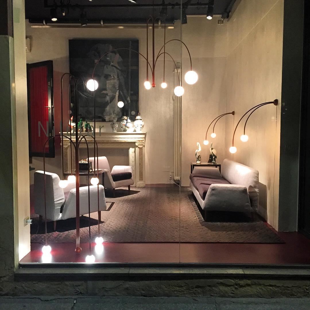 Lustra Chandelier Red Globe Modern - Letslighting