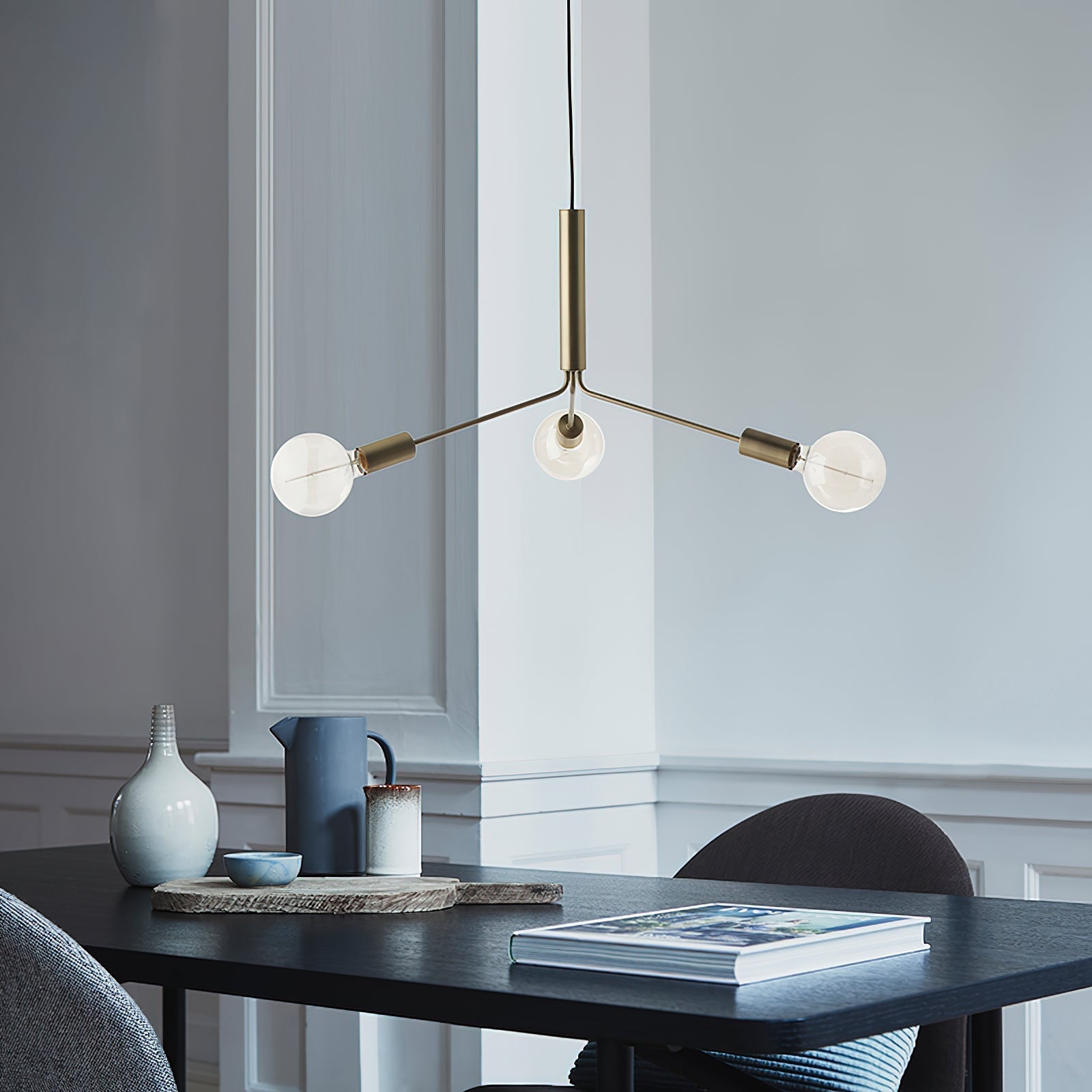 Mysolisra Modern Minimalist Metro Chandelier - Letslighting