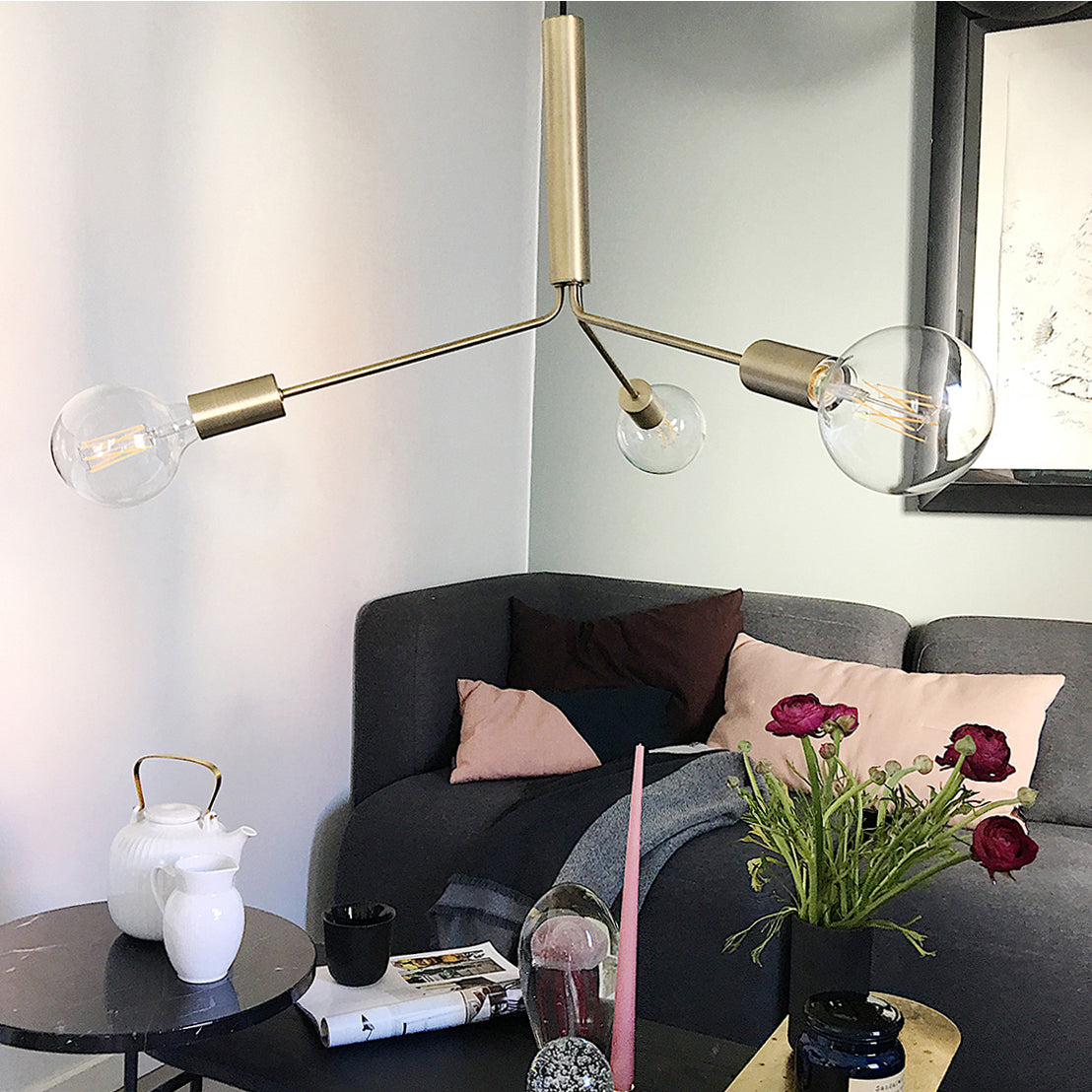 Mysolisra Modern Minimalist Metro Chandelier - Letslighting