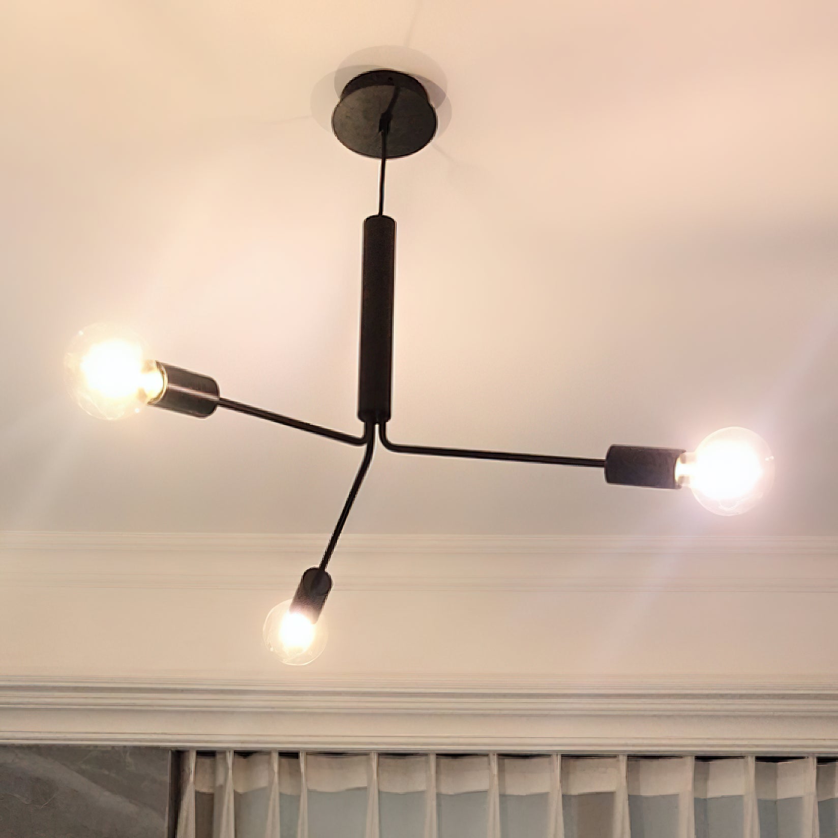 Mysolisra Modern Minimalist Metro Chandelier - Letslighting