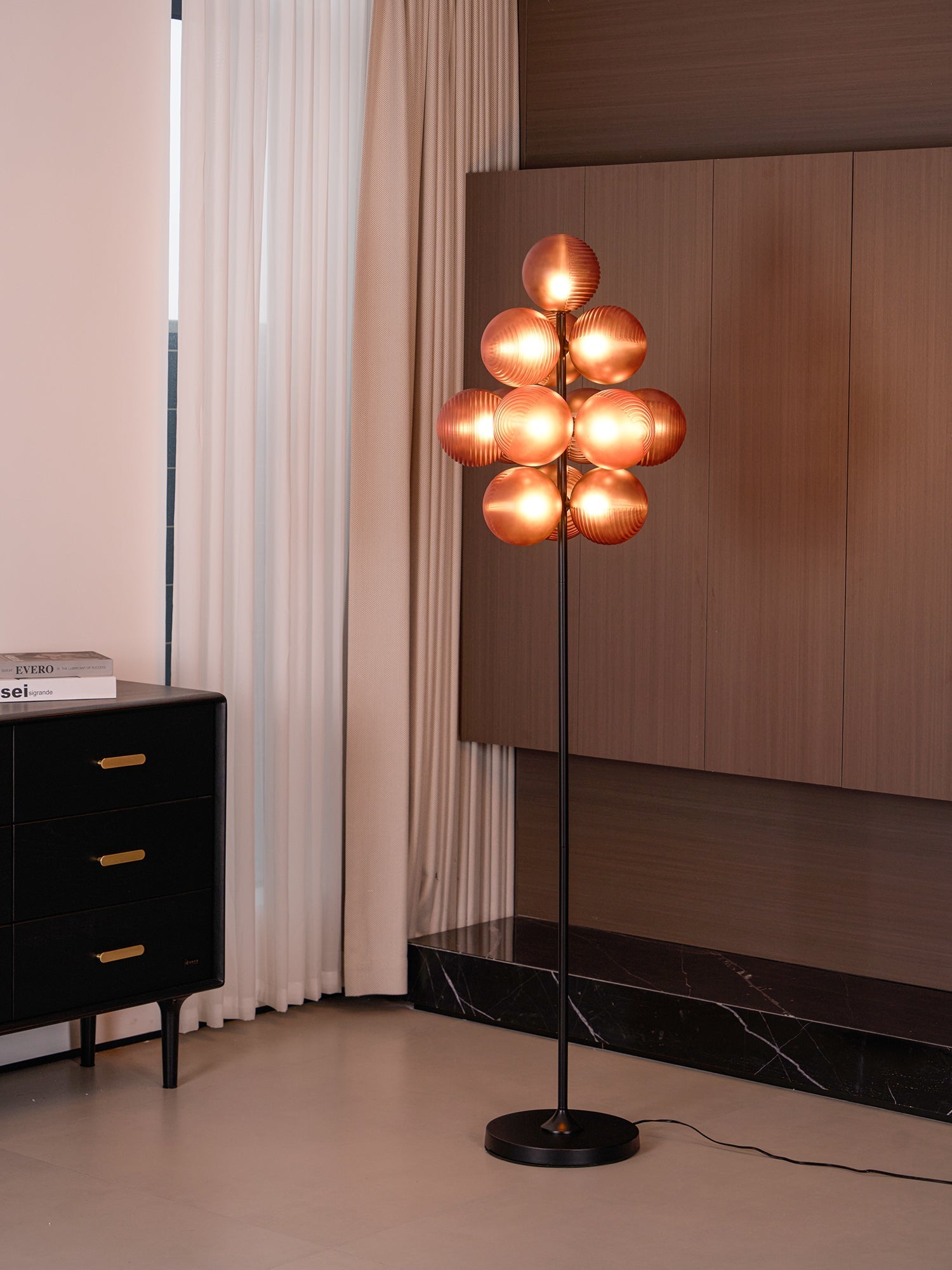 Nyrain Glass Artistic Floor Lamp - Letslighting