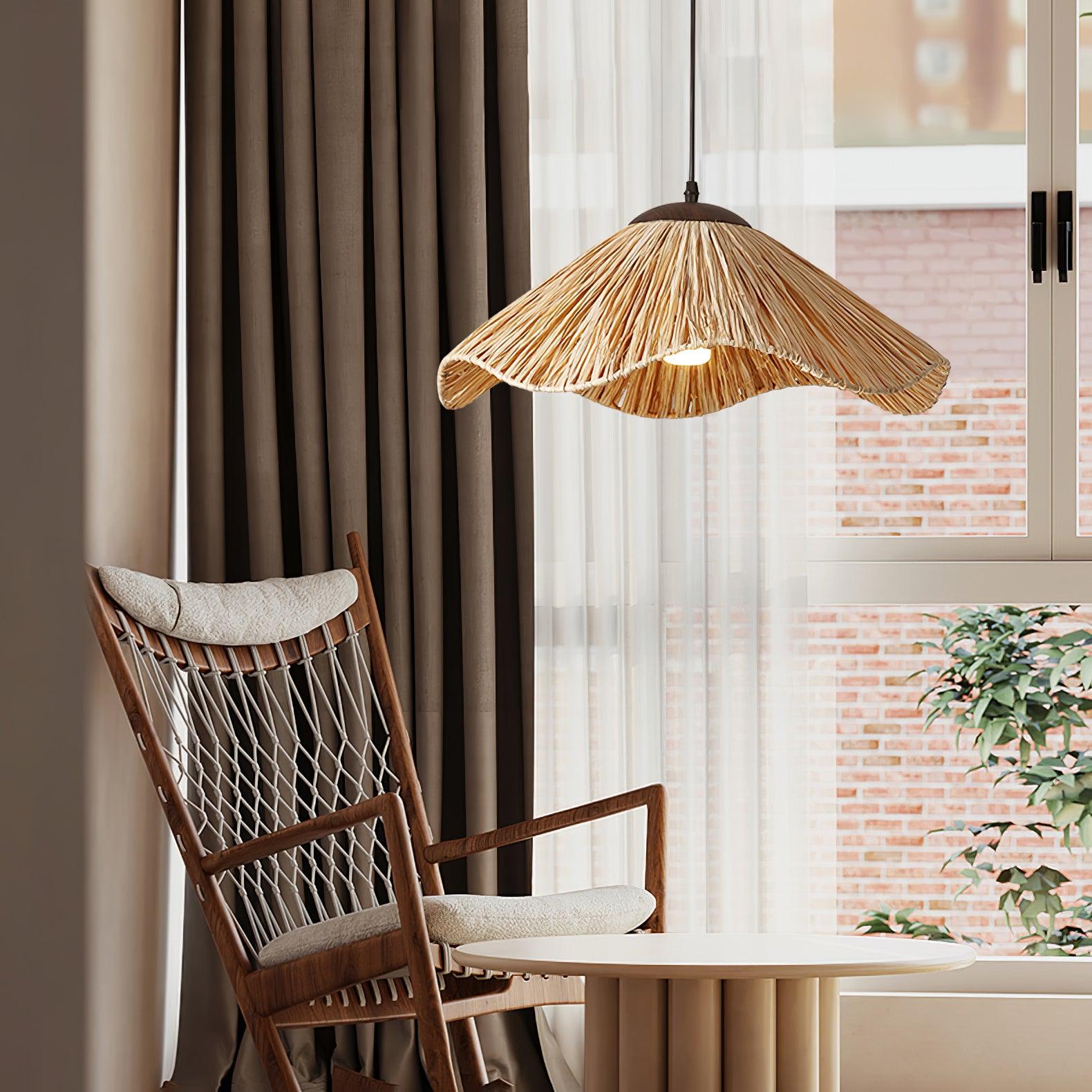 Firan Straw Bohemian Pendant Lamp - Letslighting