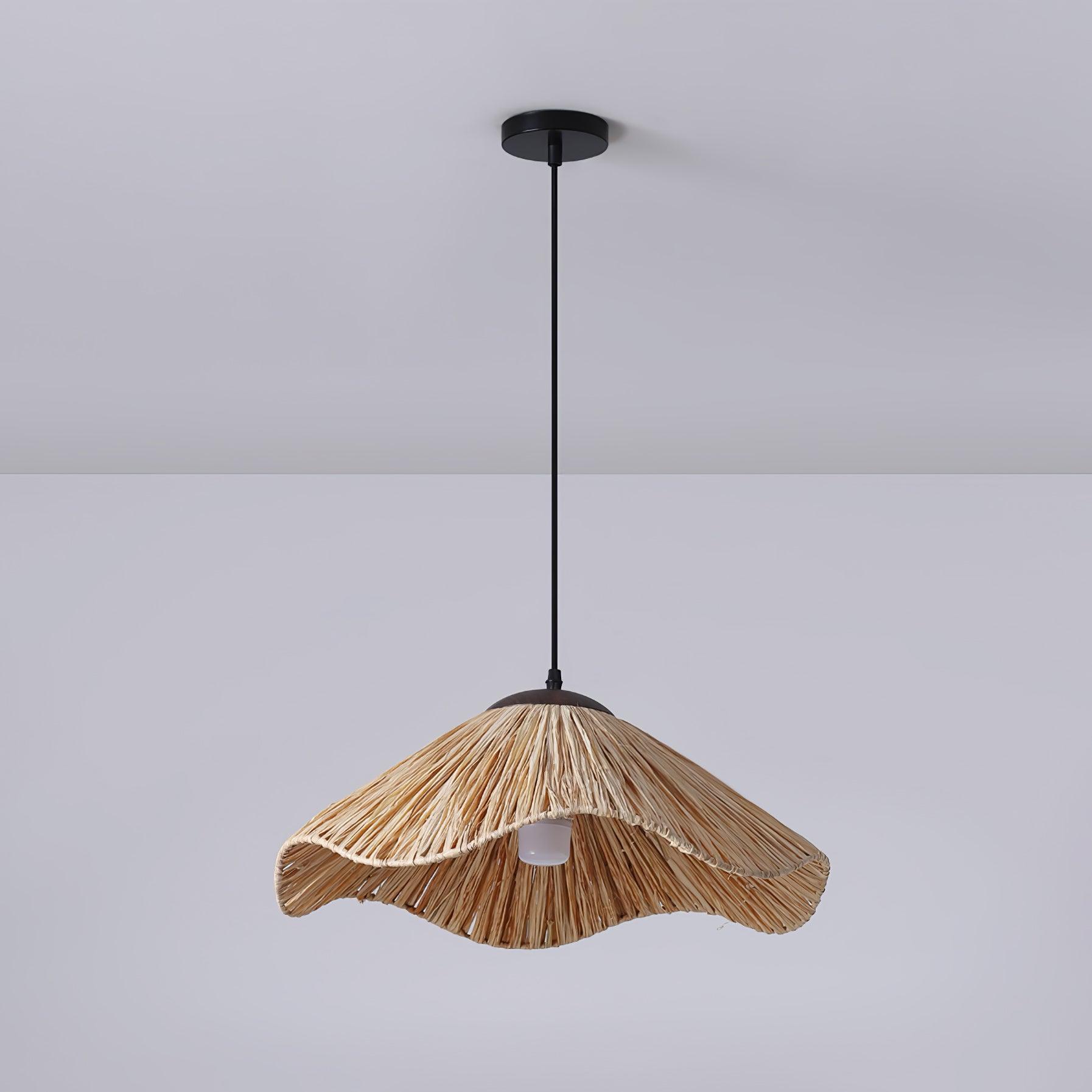 Firan Straw Bohemian Pendant Lamp - Letslighting