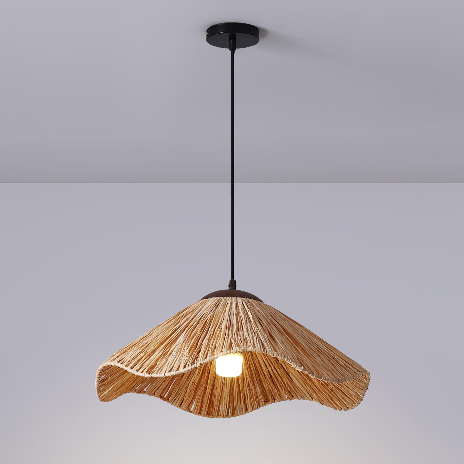 Firan Straw Bohemian Pendant Lamp - Letslighting
