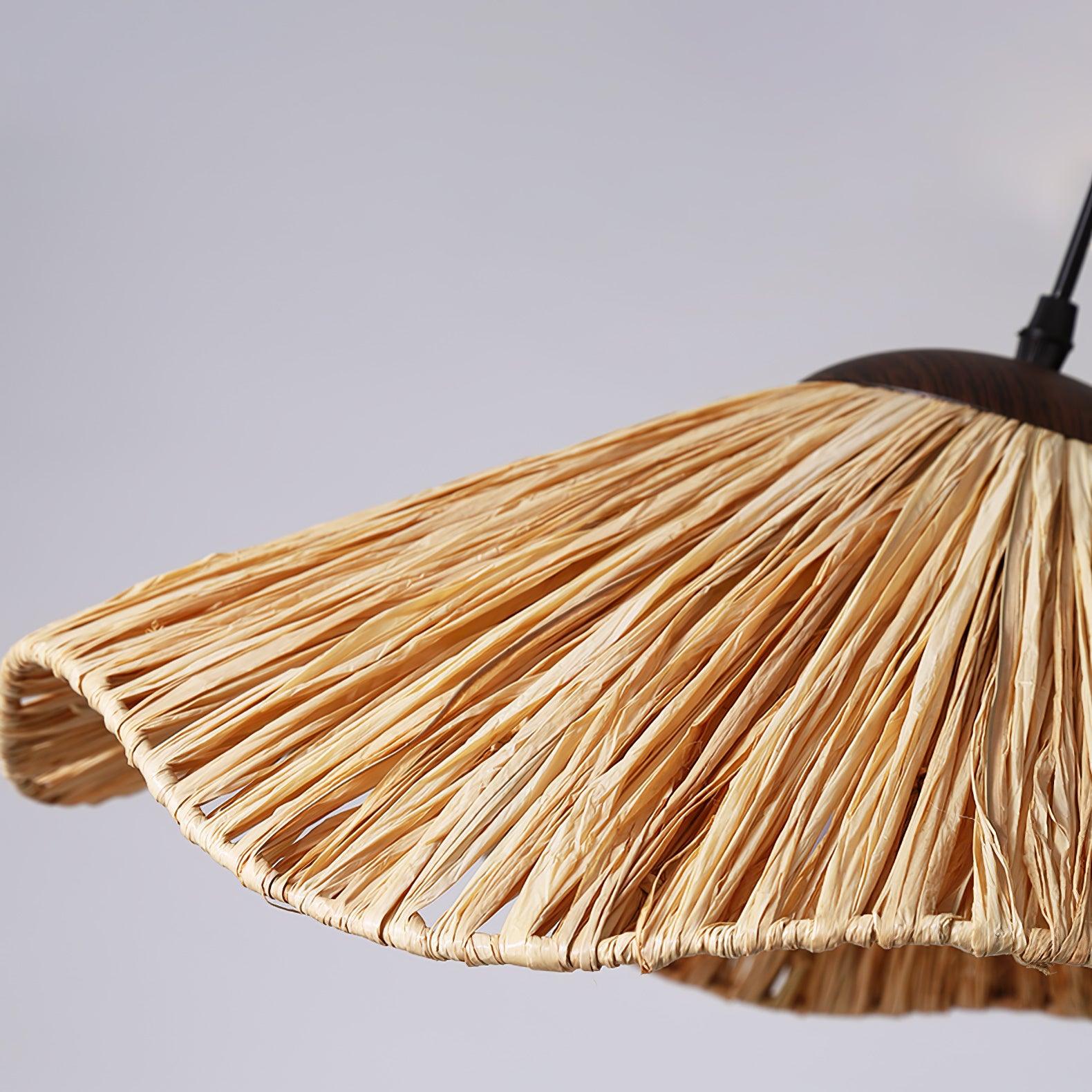Firan Straw Bohemian Pendant Lamp - Letslighting
