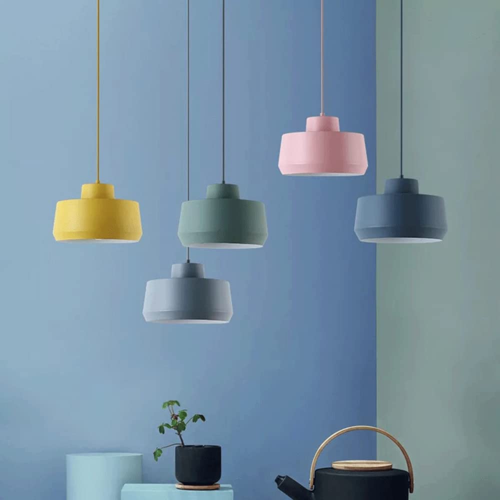 Valentina Nordic Macaron Pendant Light Pink/Blue Living Room/Bedroom
