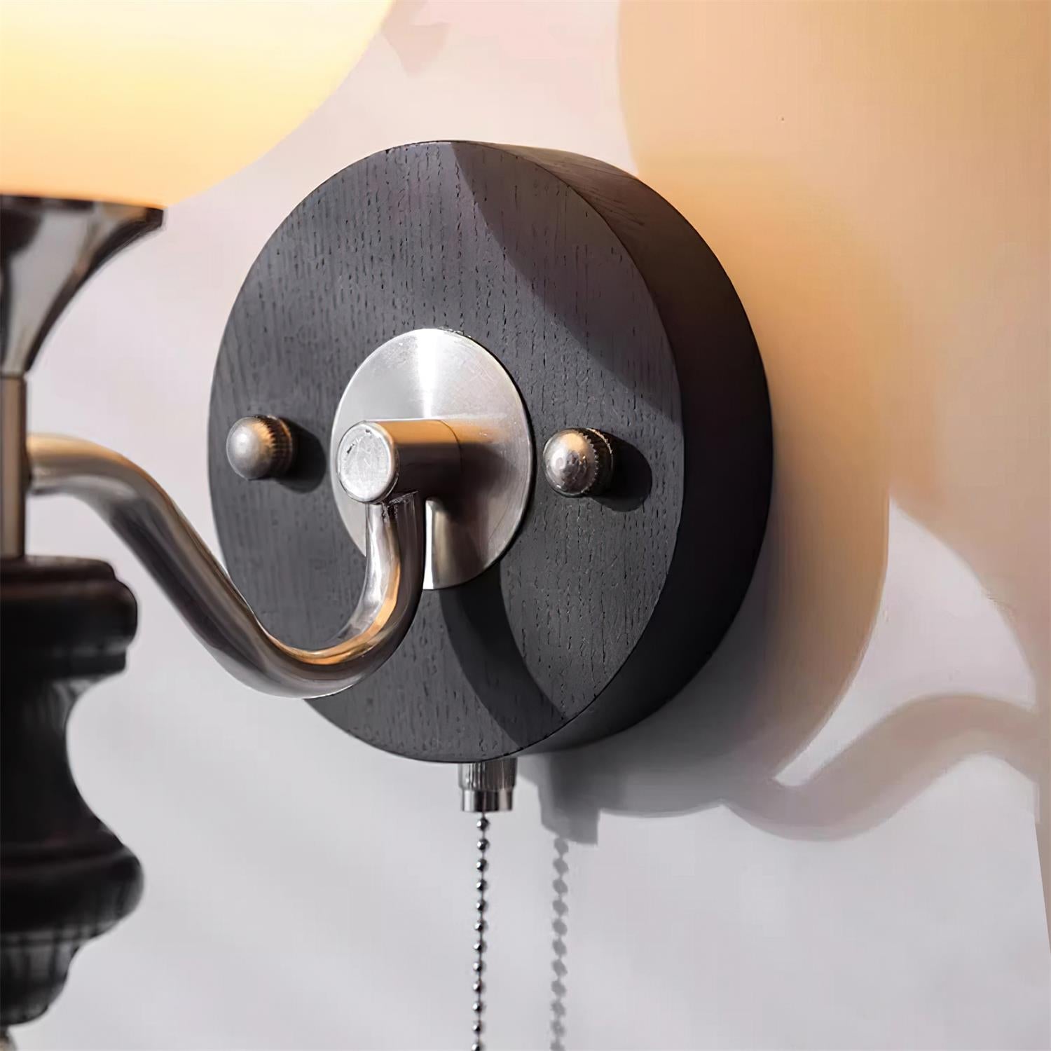 Duvin Frosted Glass Vintage Wall Lamp - Letslighting