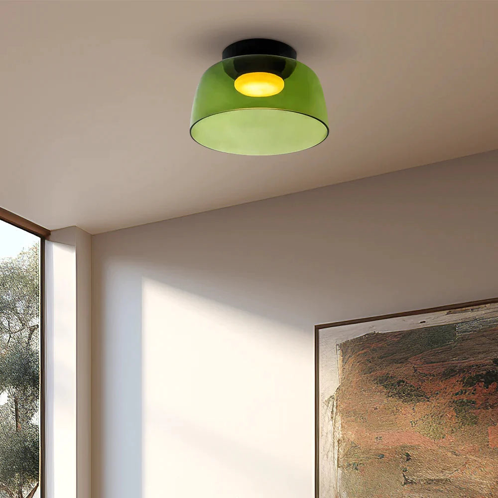 Valentina Modern Simple Creative Glass Flush Mount Ceiling Light - Letslighting