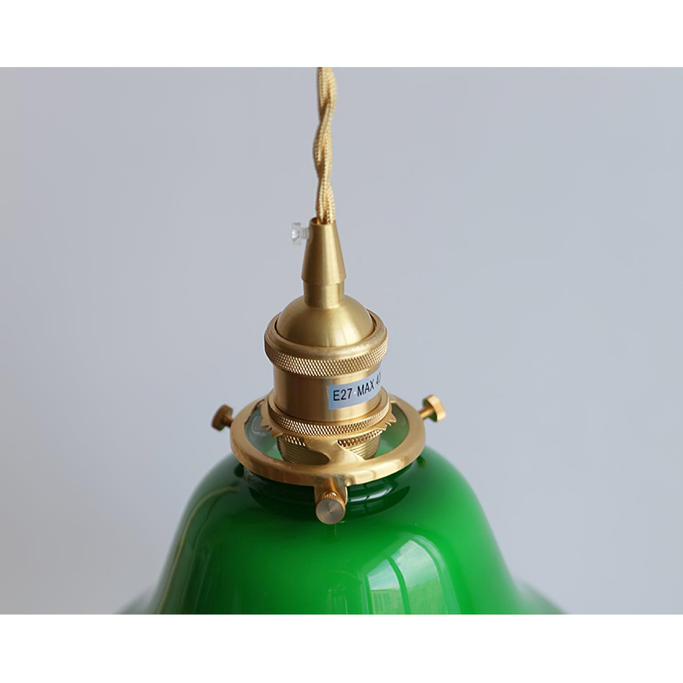 Velona Brass Retro Pendant Light - Letslighting